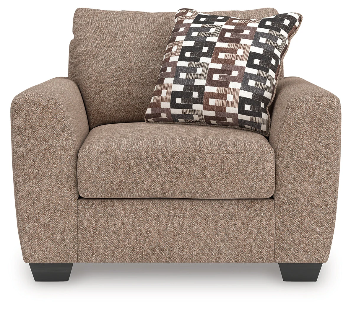 Triston-Peaks Suede Oversized Chair - Image 3