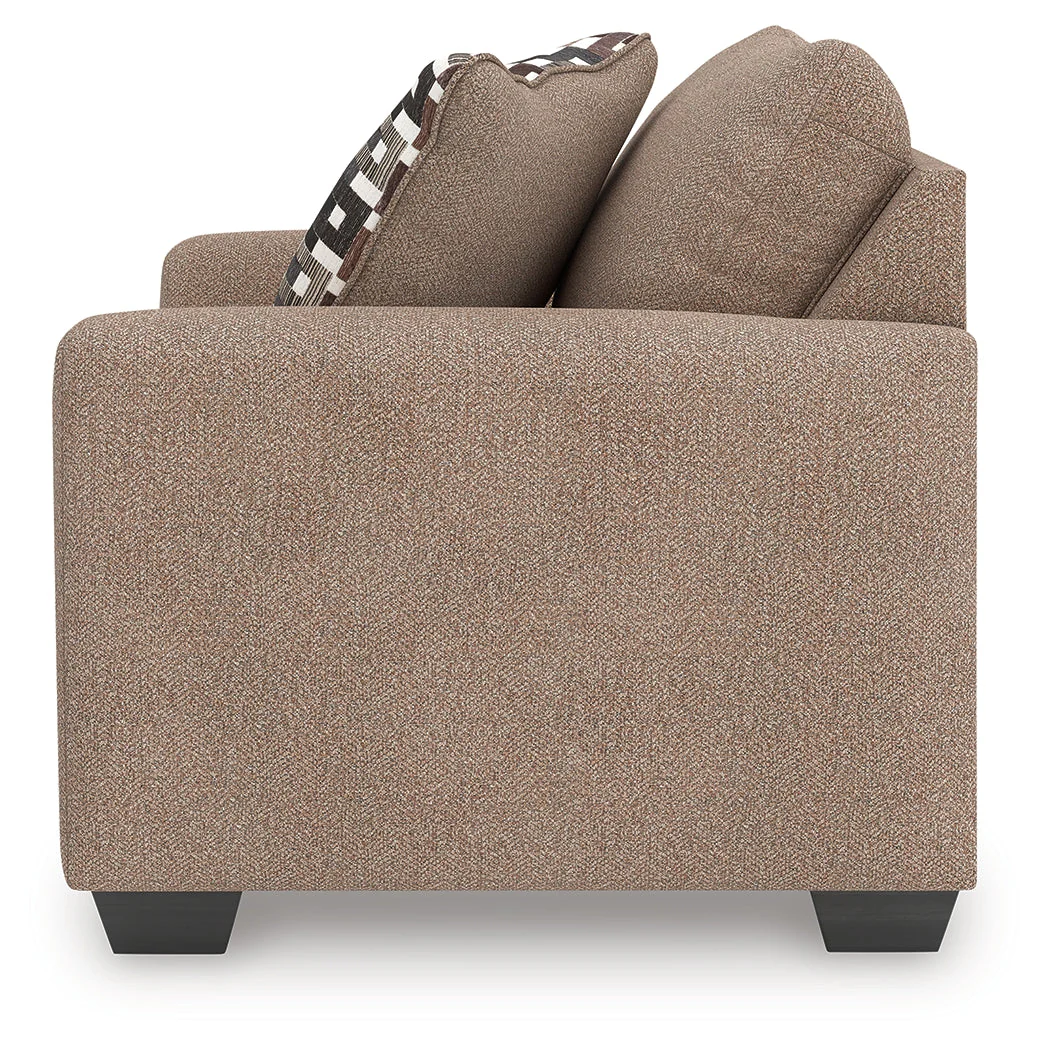 Triston-Peaks Suede Oversized Chair - Image 5