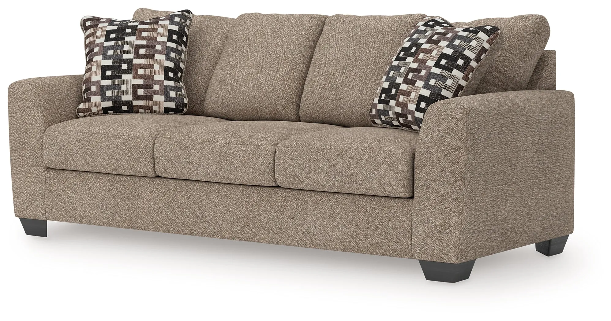 Triston-Peaks Suede Queen Sofa Sleeper - Image 2