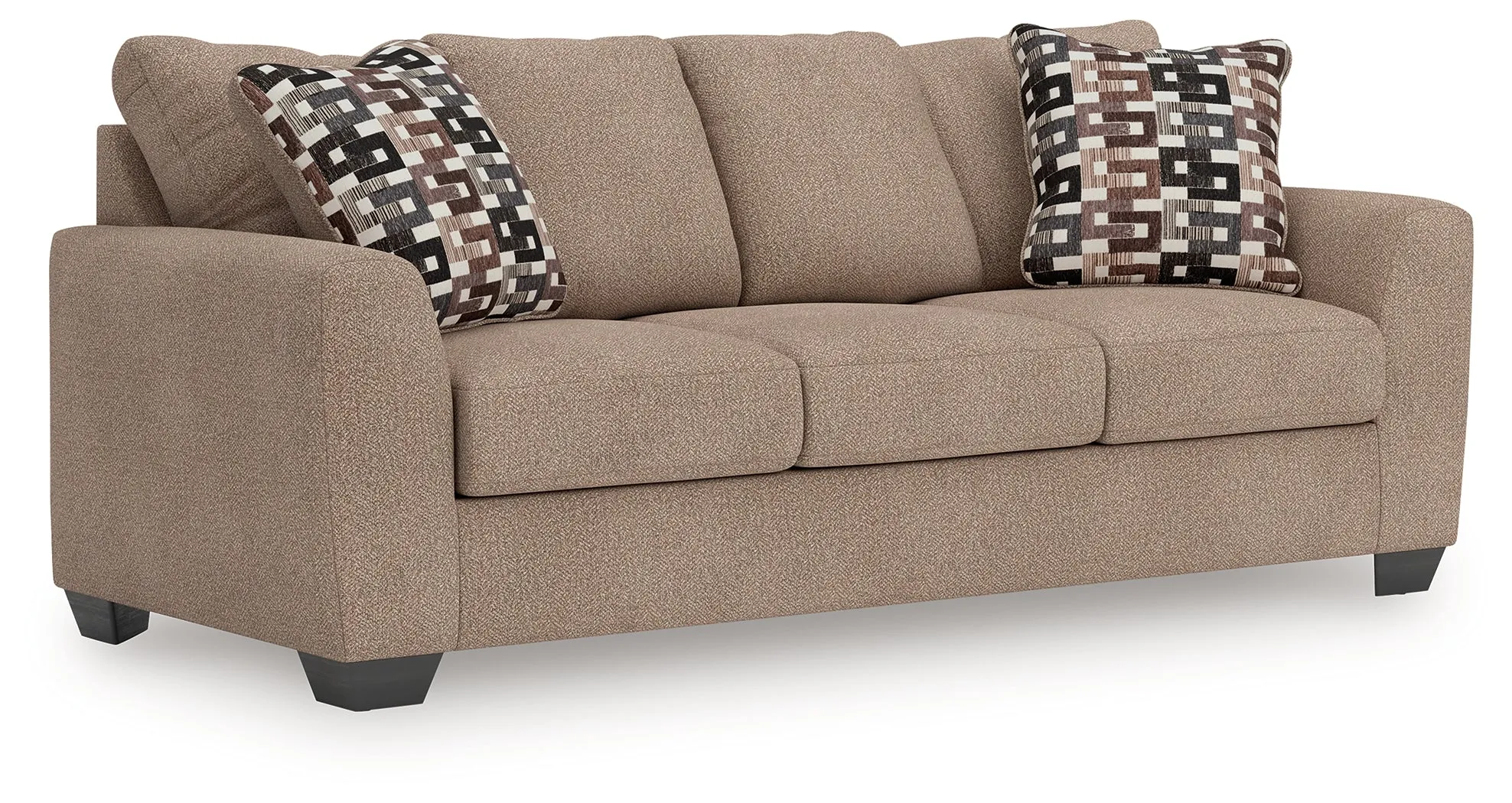 Triston-Peaks Suede Queen Sofa Sleeper - Image 3