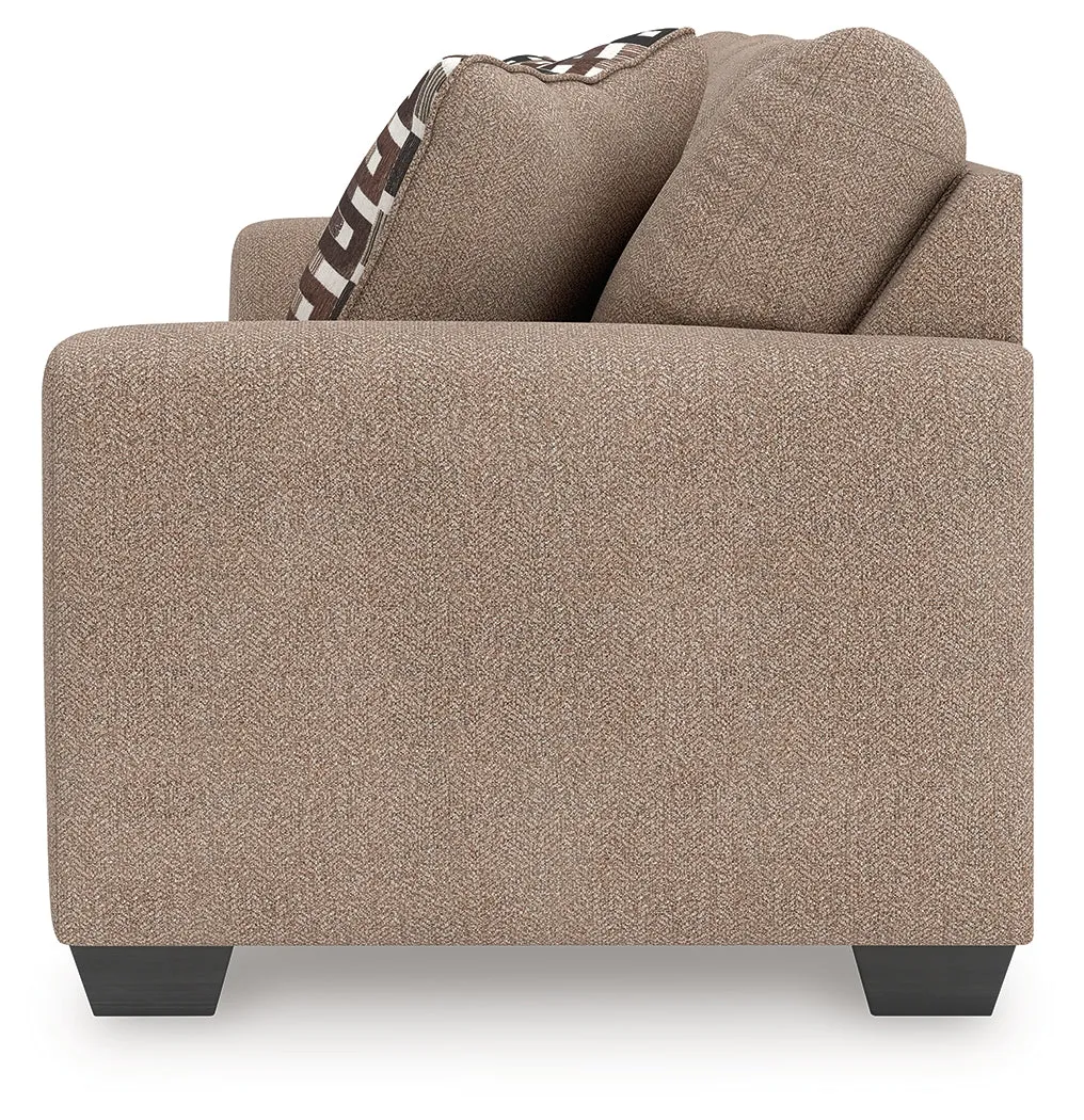 Triston-Peaks Suede Queen Sofa Sleeper - Image 6