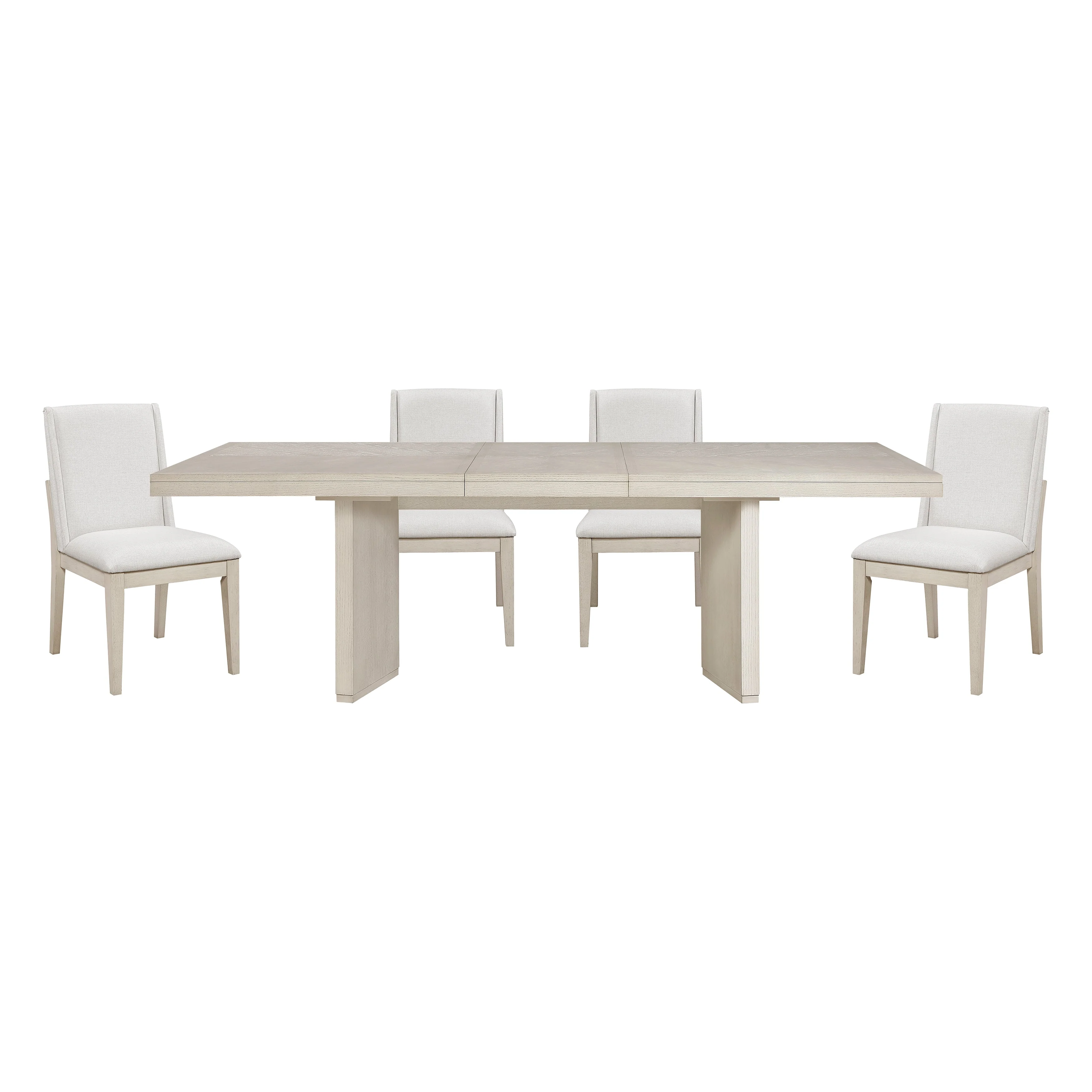 Tundra Ivory Extendable 5-Piece Dining Set - Image 2