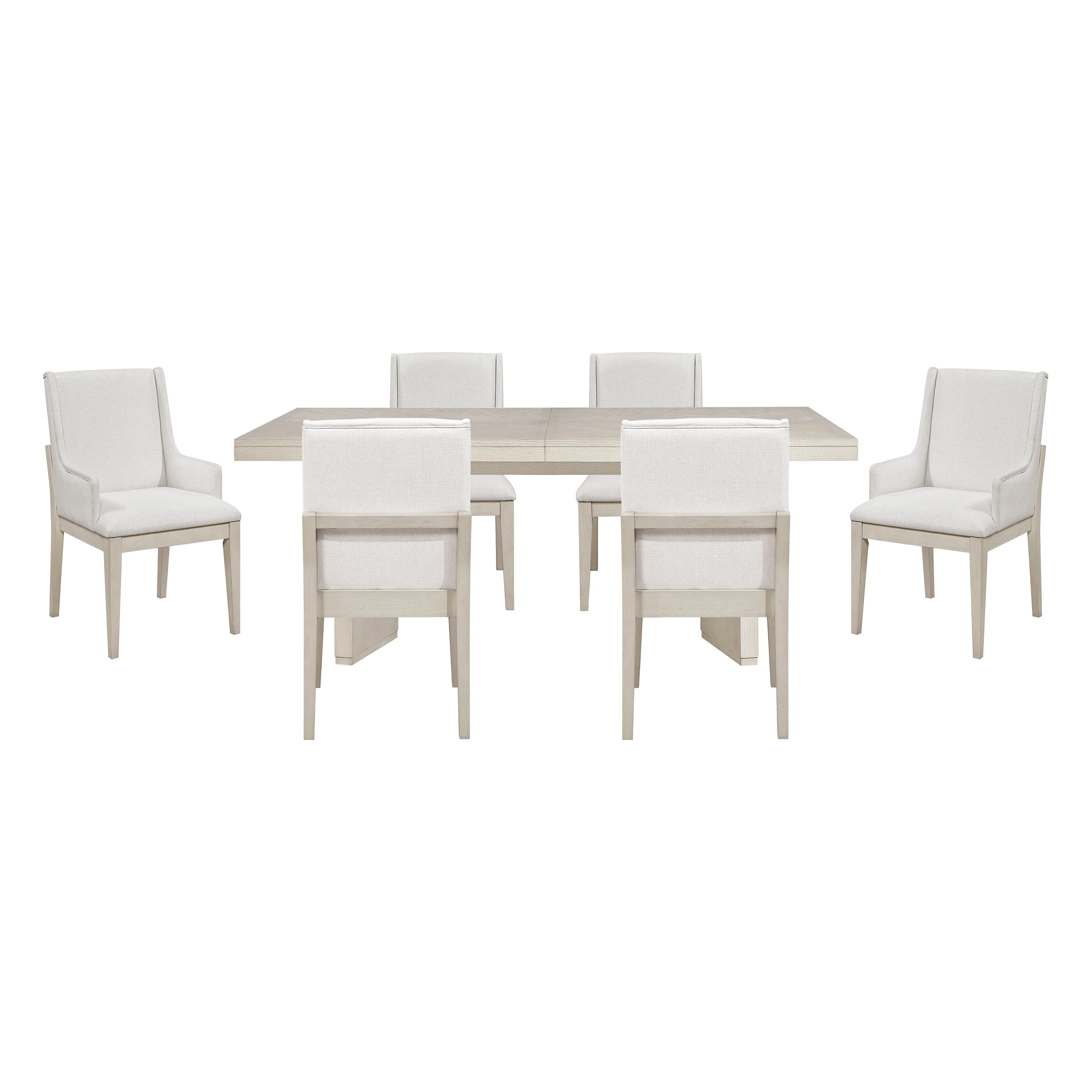 Tundra Ivory Extendable 7-Piece Dining Set