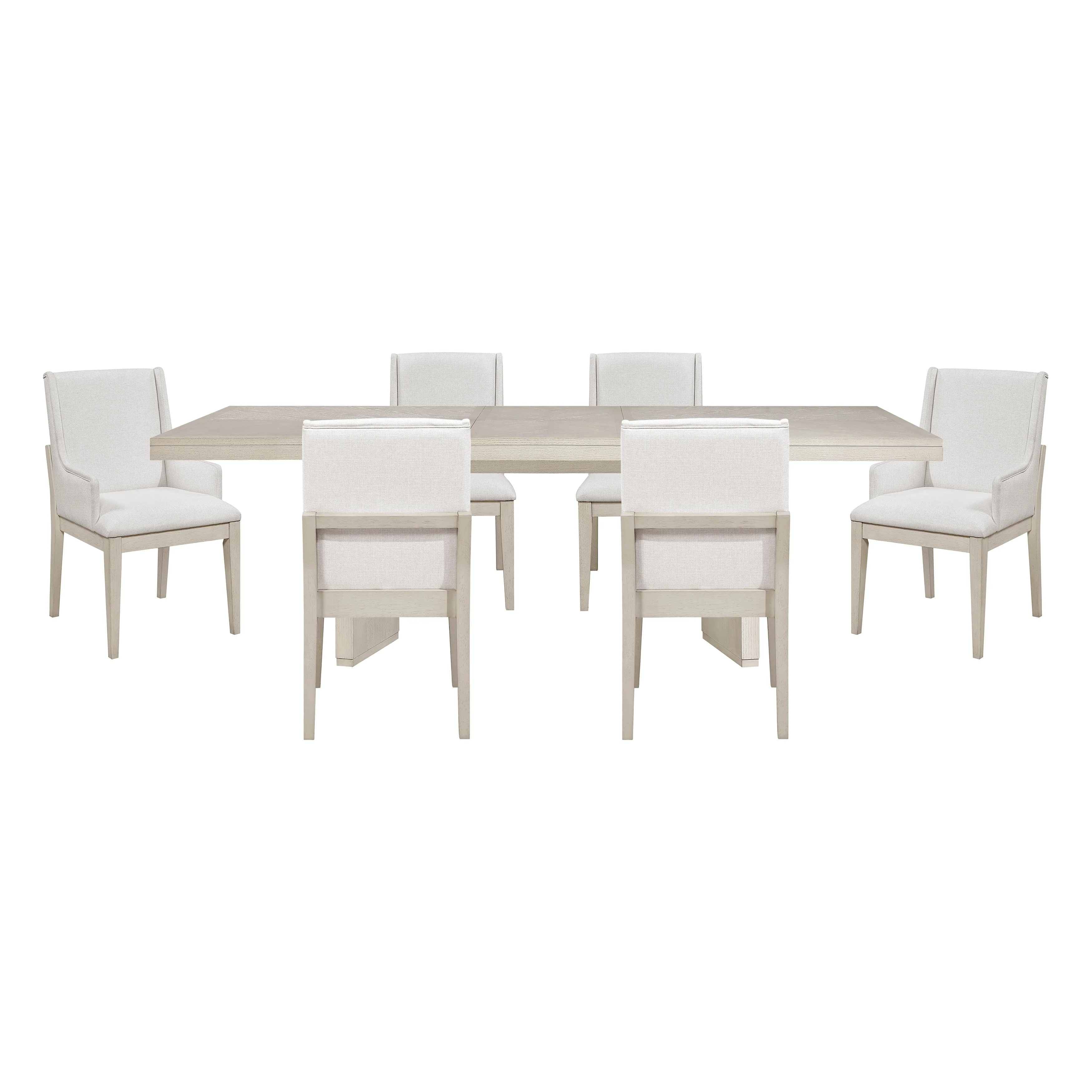 Tundra Ivory Extendable 7-Piece Dining Set - Image 2