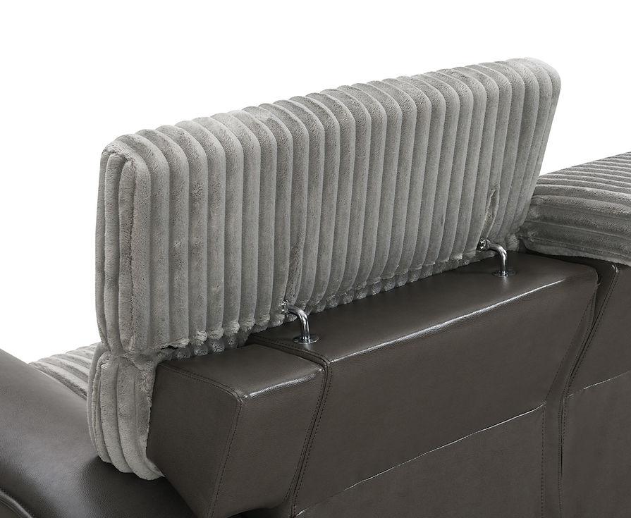 Twist Grey 3-Piece Reclining Living Room Set - Image 10