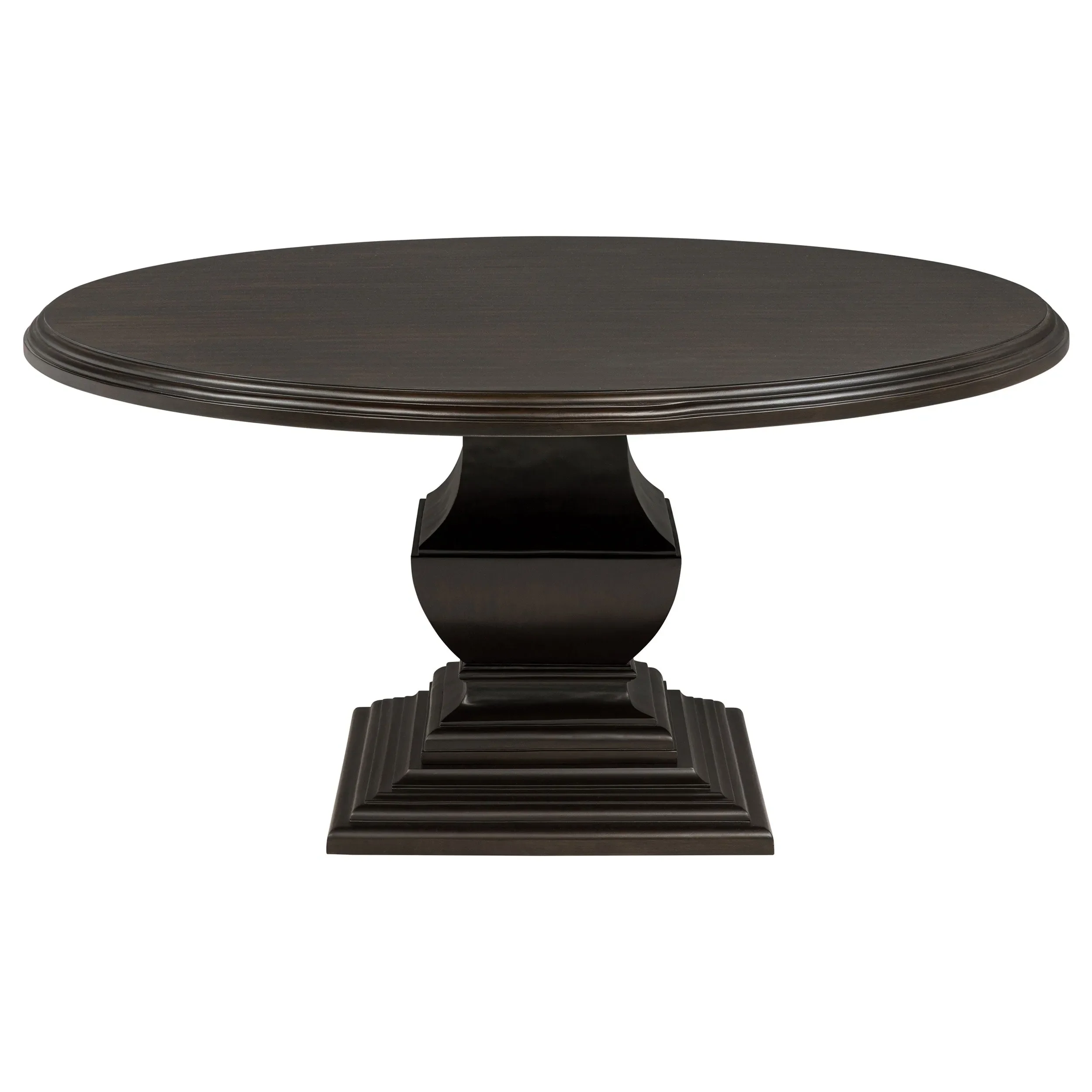 Twyla Dark Cocoa 5-piece Round Wood Dining Room Table Set - Image 4