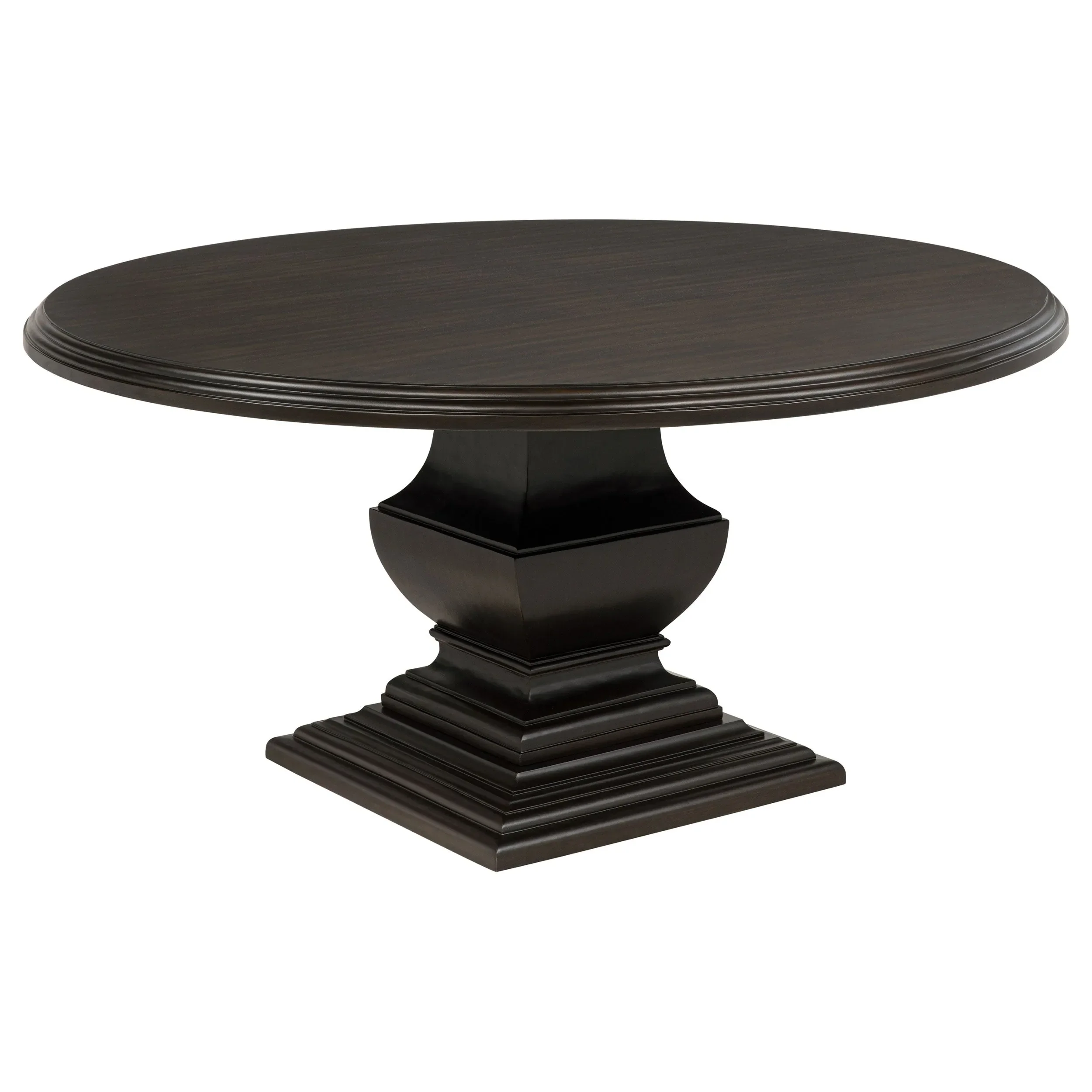 Twyla Dark Cocoa 60-inch Round Wood Dining Room Table - Image 2