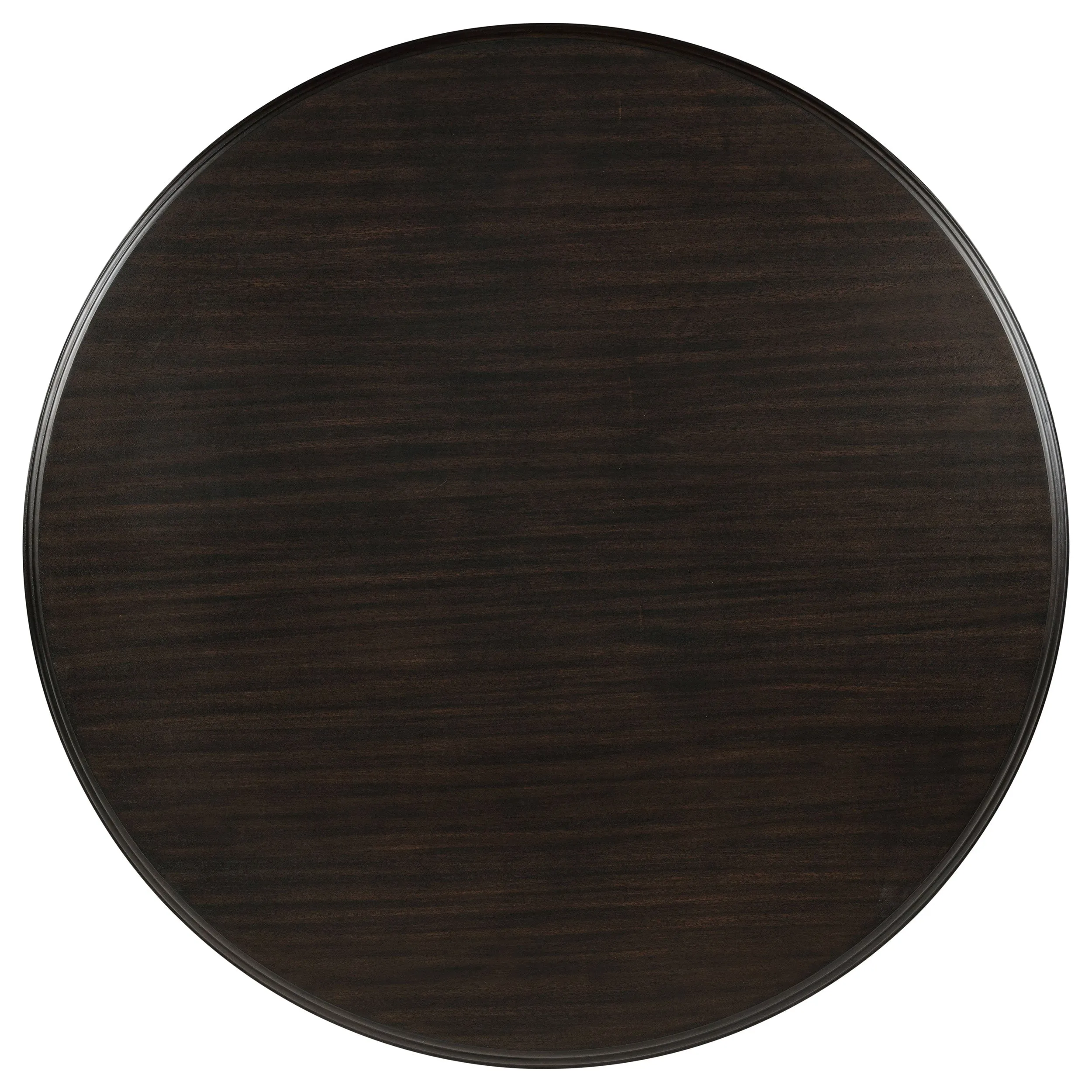 Twyla Dark Cocoa 7-piece Round Wood Dining Room Table Set - Image 5