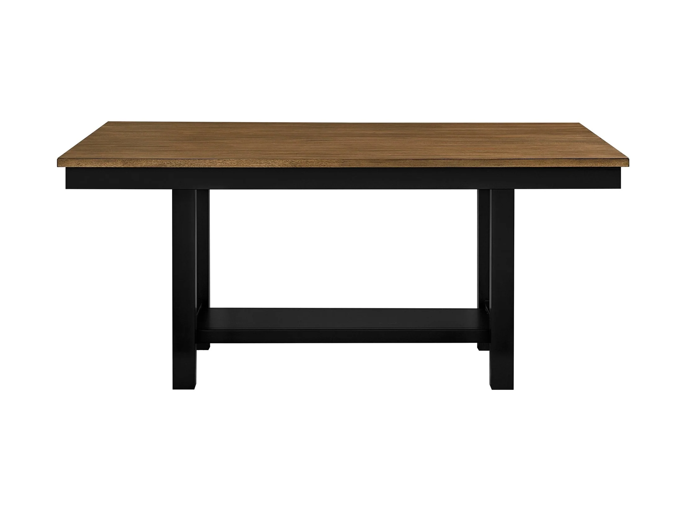 Tyler Brown/Black Dining Table - Image 2