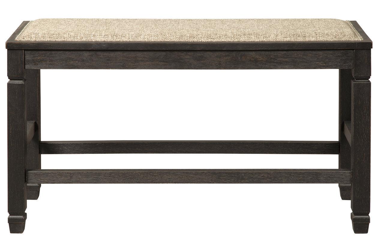 Tyler Creek Antique Black Counter Height Bench - Image 7