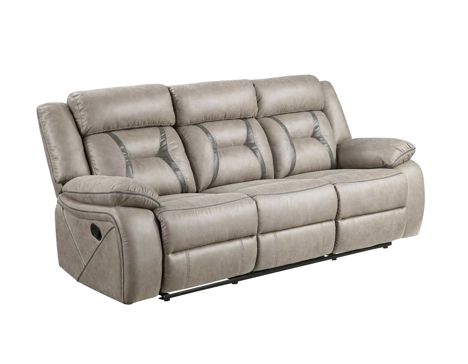 Tyson Recliner Sofa w/Drop Down Table and Power Strip - Image 3