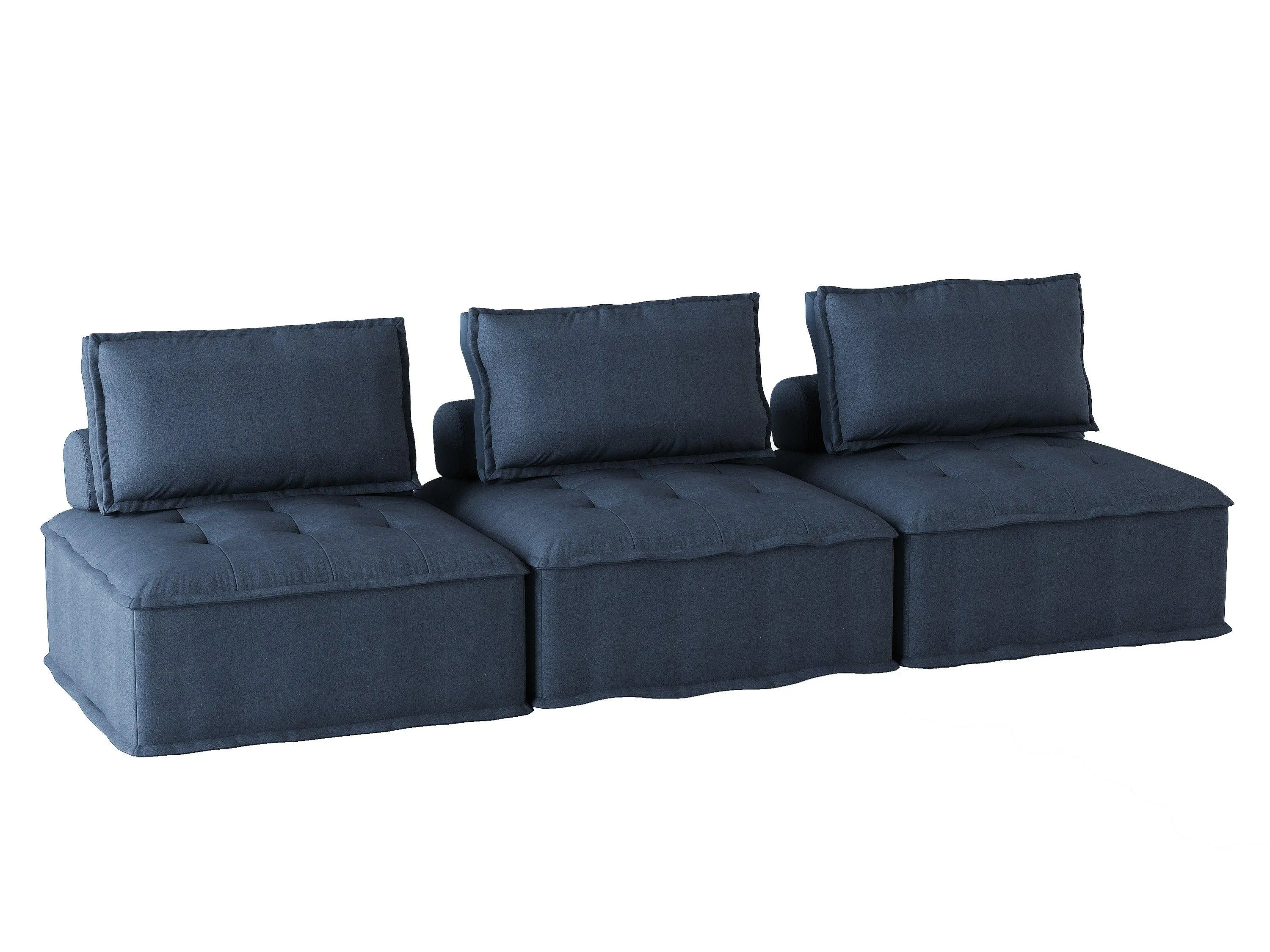 Ulrich Blue Modular Sofa - Image 4