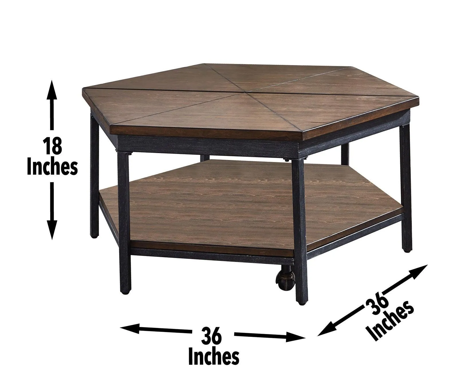 Ultimo 3 Piece Set (Lift-Top Cocktail & 2 End Tables) - Image 9