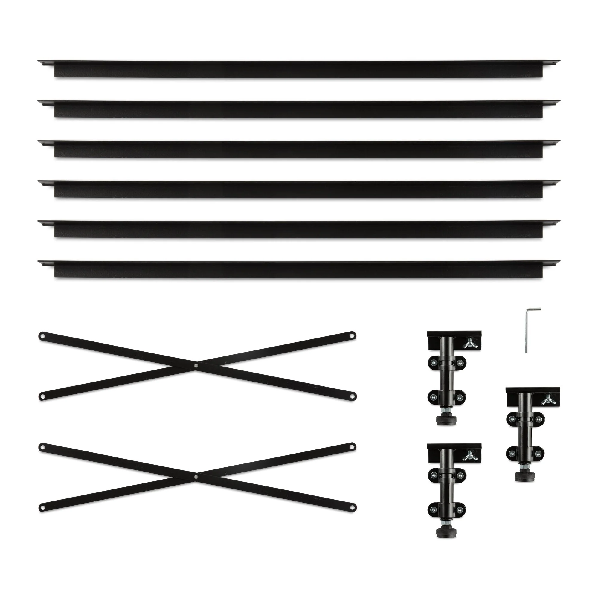 Universal Black Adjustable Center Support System - Image 3