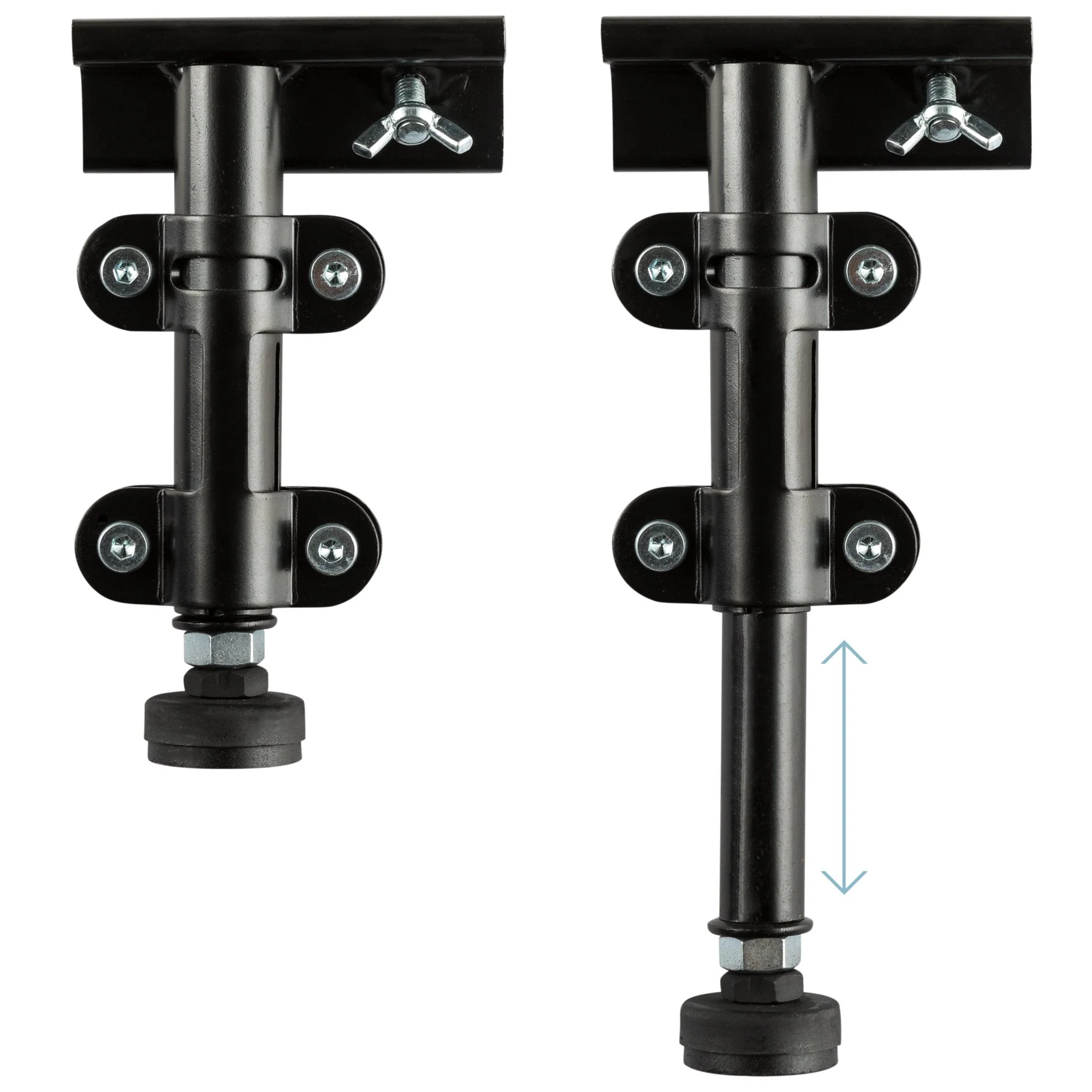 Universal Black Adjustable Center Support System - Image 6
