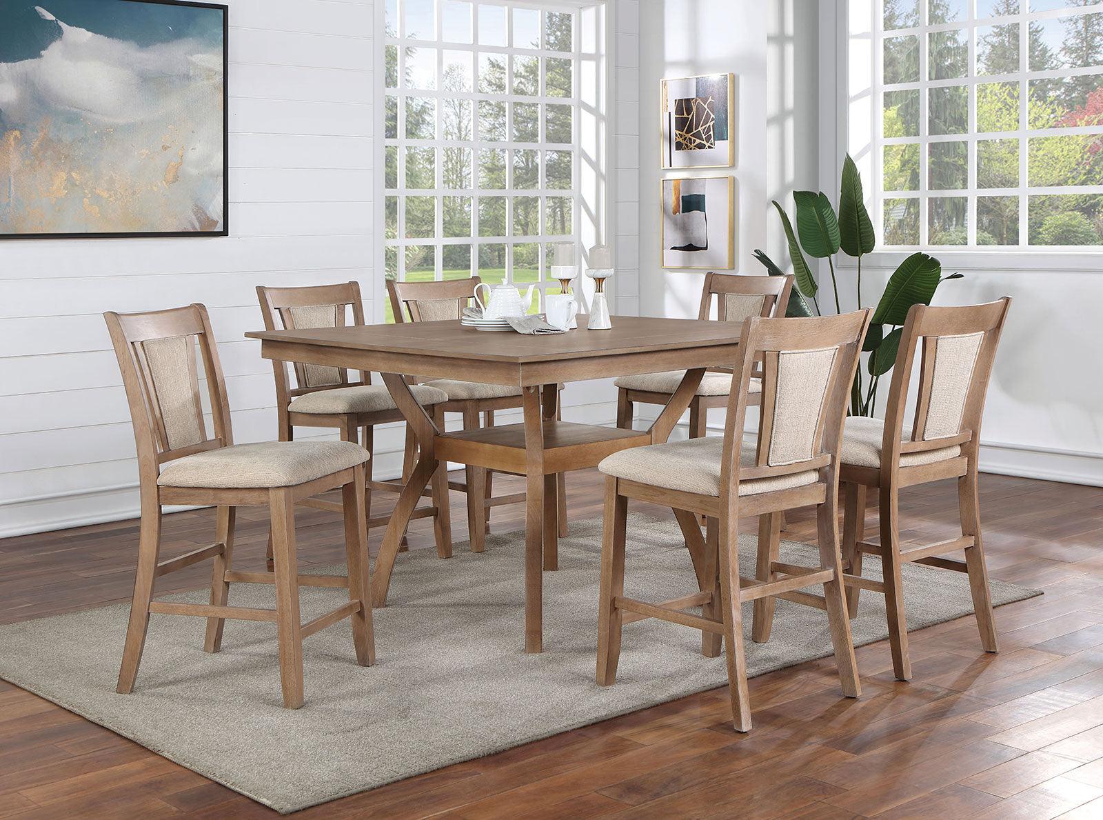 Upminster Natural Tone Counter Ht. Table - Image 2
