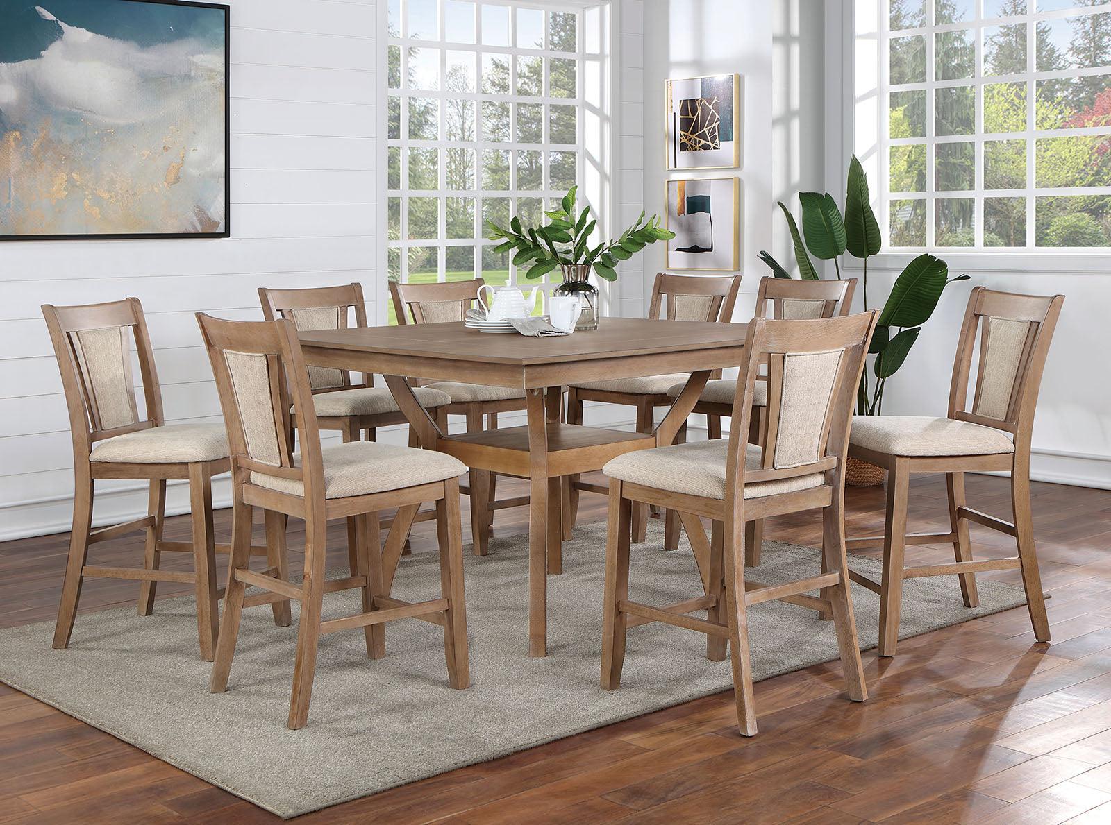 Upminster Natural Tone Counter Ht. Table - Image 3