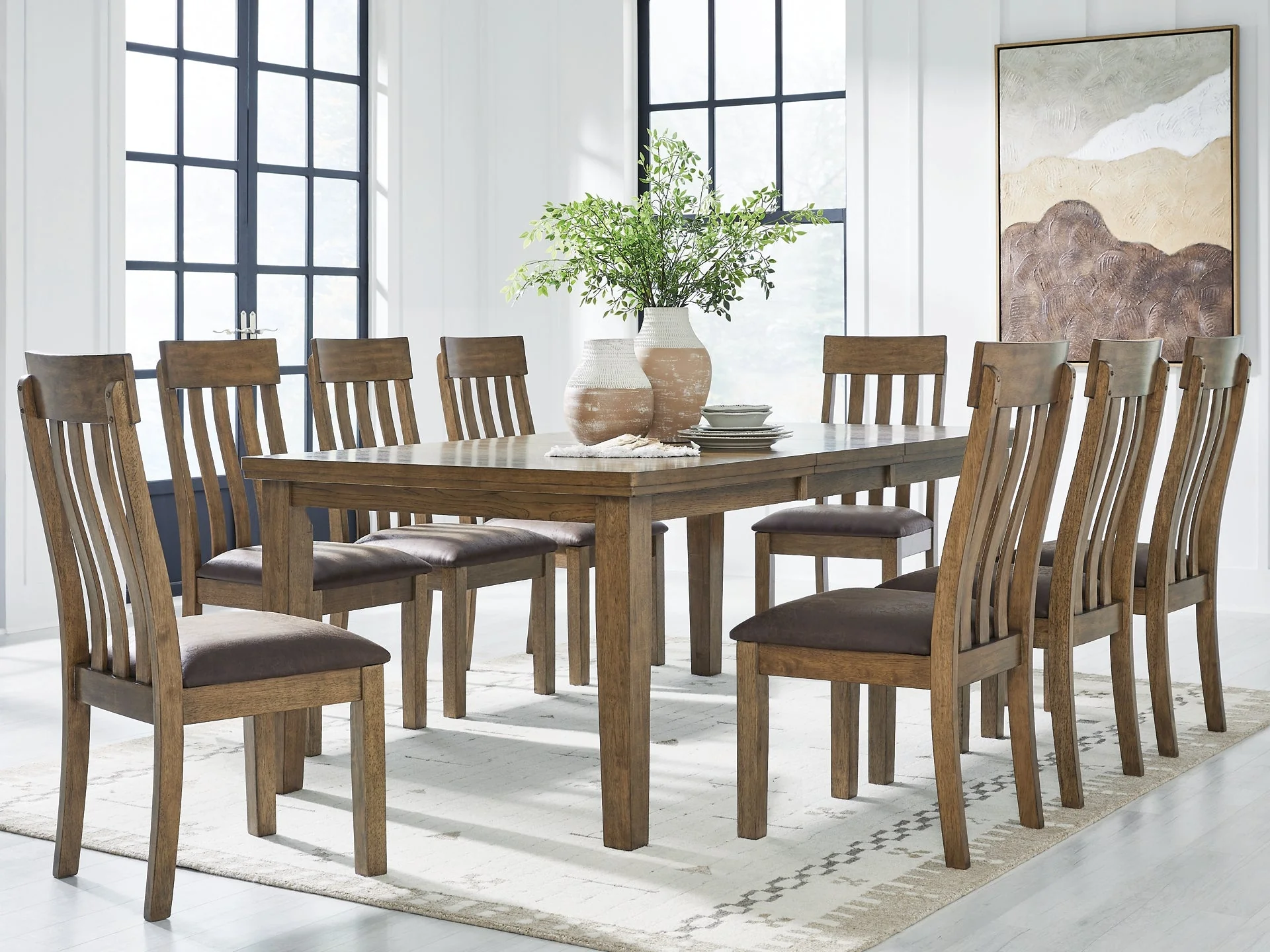 Urbinforte Dining Table and 8 Chairs - Image 2
