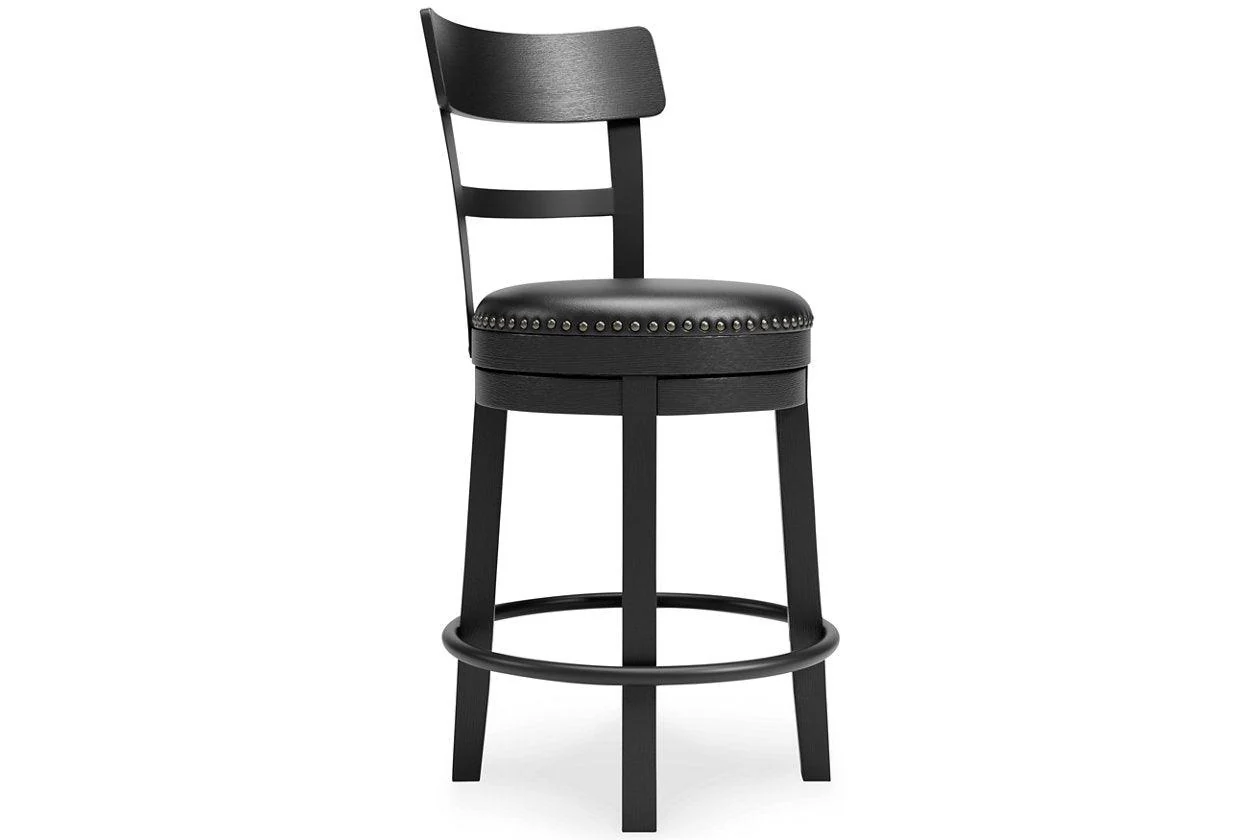 Valebeck Black Counter Height Barstool - Image 7