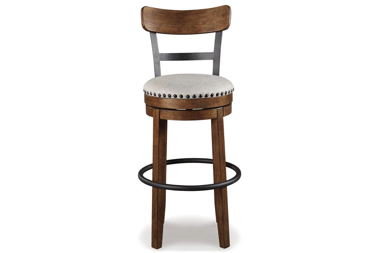 Valebeck Brown Bar Height Barstool - Image 2