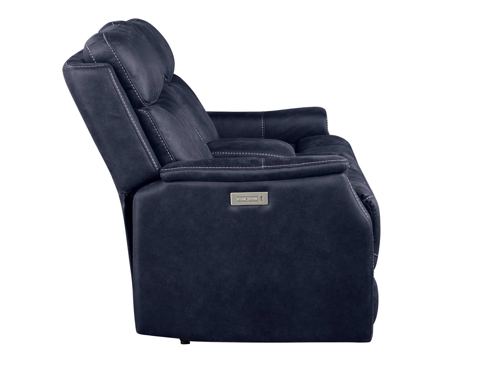 Valencia Ocean Blue 3-Piece Dual Power Reclining Set - Image 16