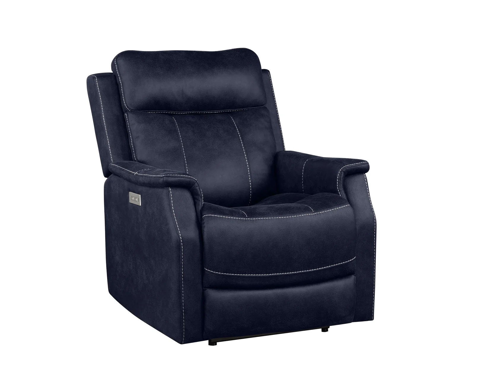 Valencia Ocean Blue 3-Piece Dual Power Reclining Set - Image 21