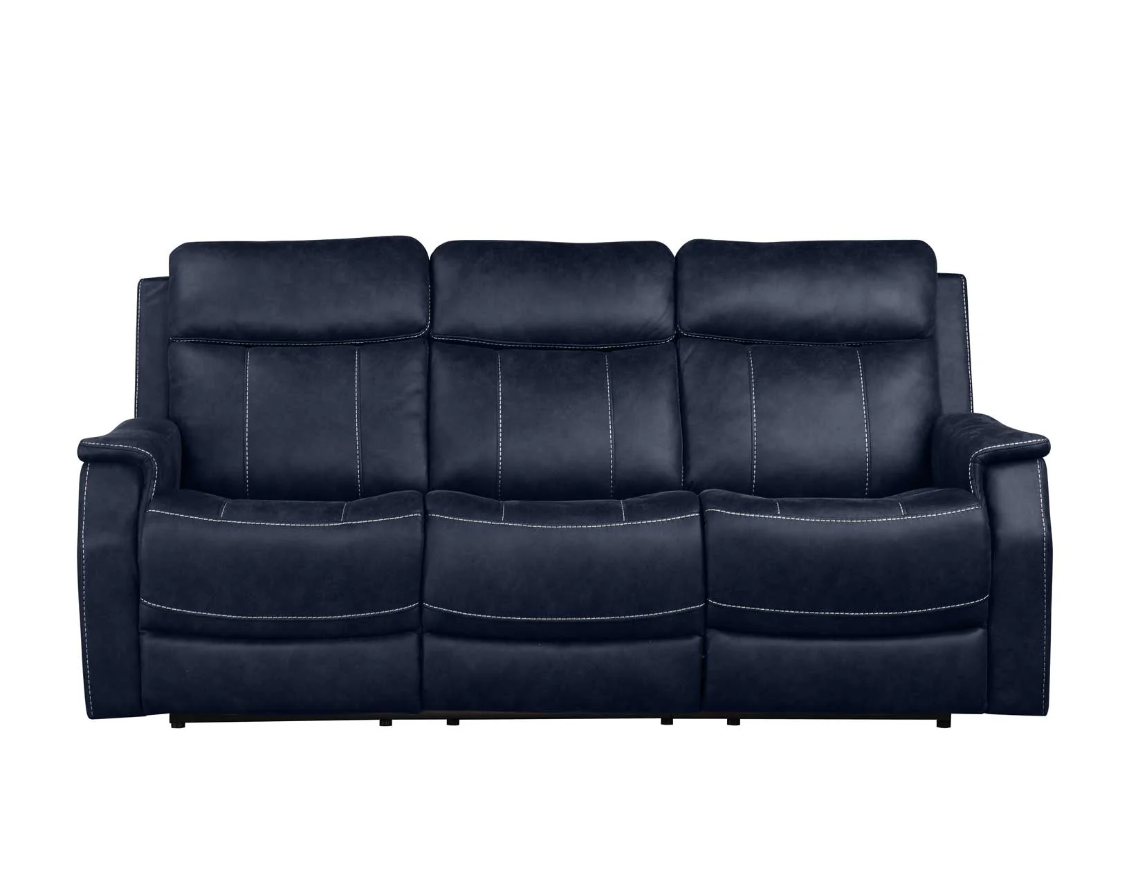 Valencia Ocean Blue 3-Piece Dual Power Reclining Set - Image 5