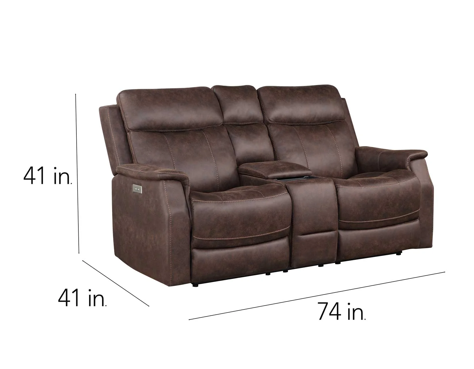 Valencia Walnut 3-Piece Dual Power Reclining Set - Image 34