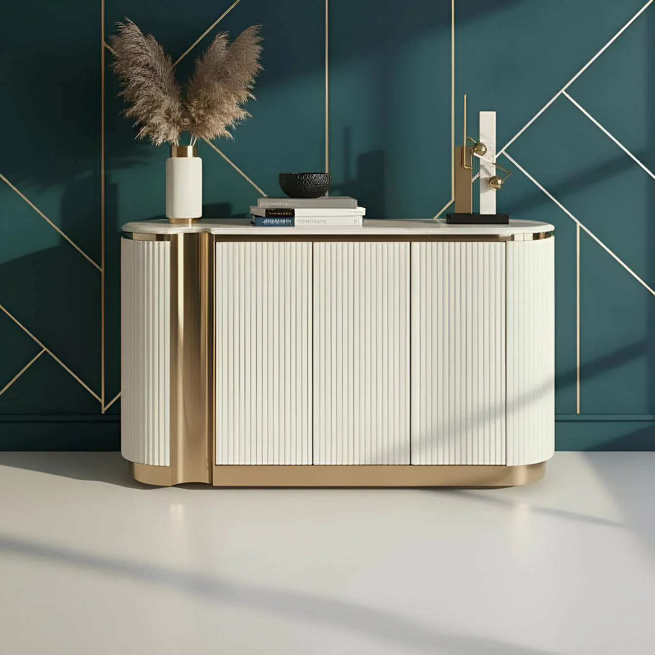 Valente Cream Sideboard - Image 2