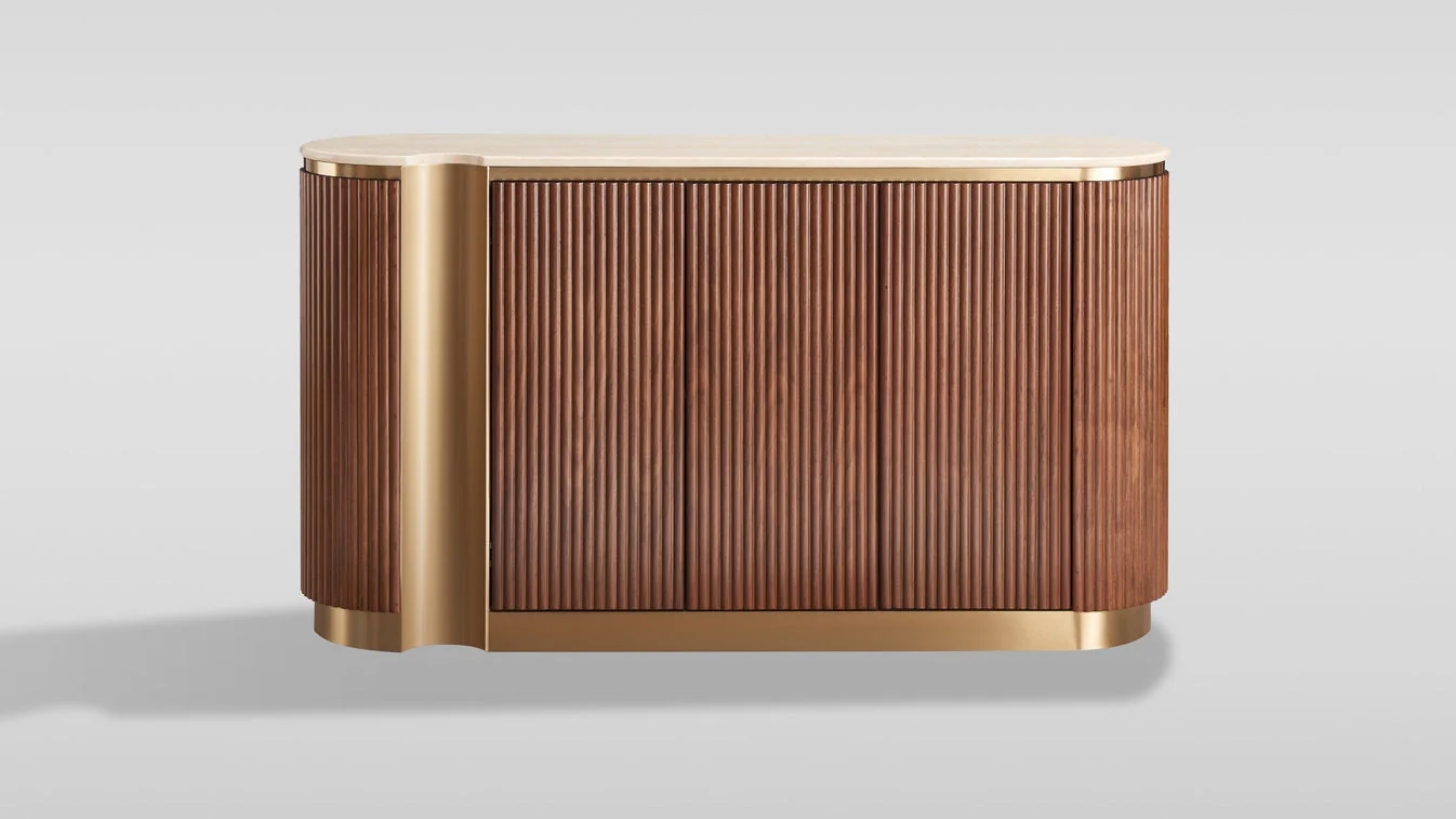 Valente Walnut Sideboard