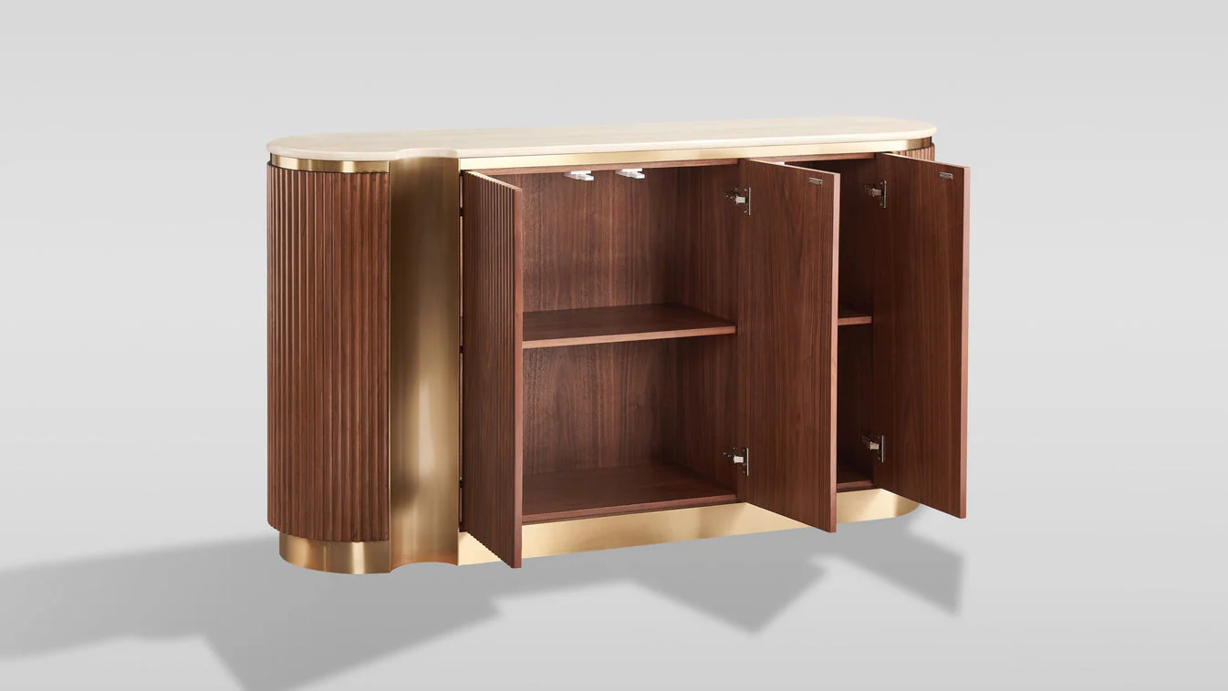 Valente Walnut Sideboard - Image 2