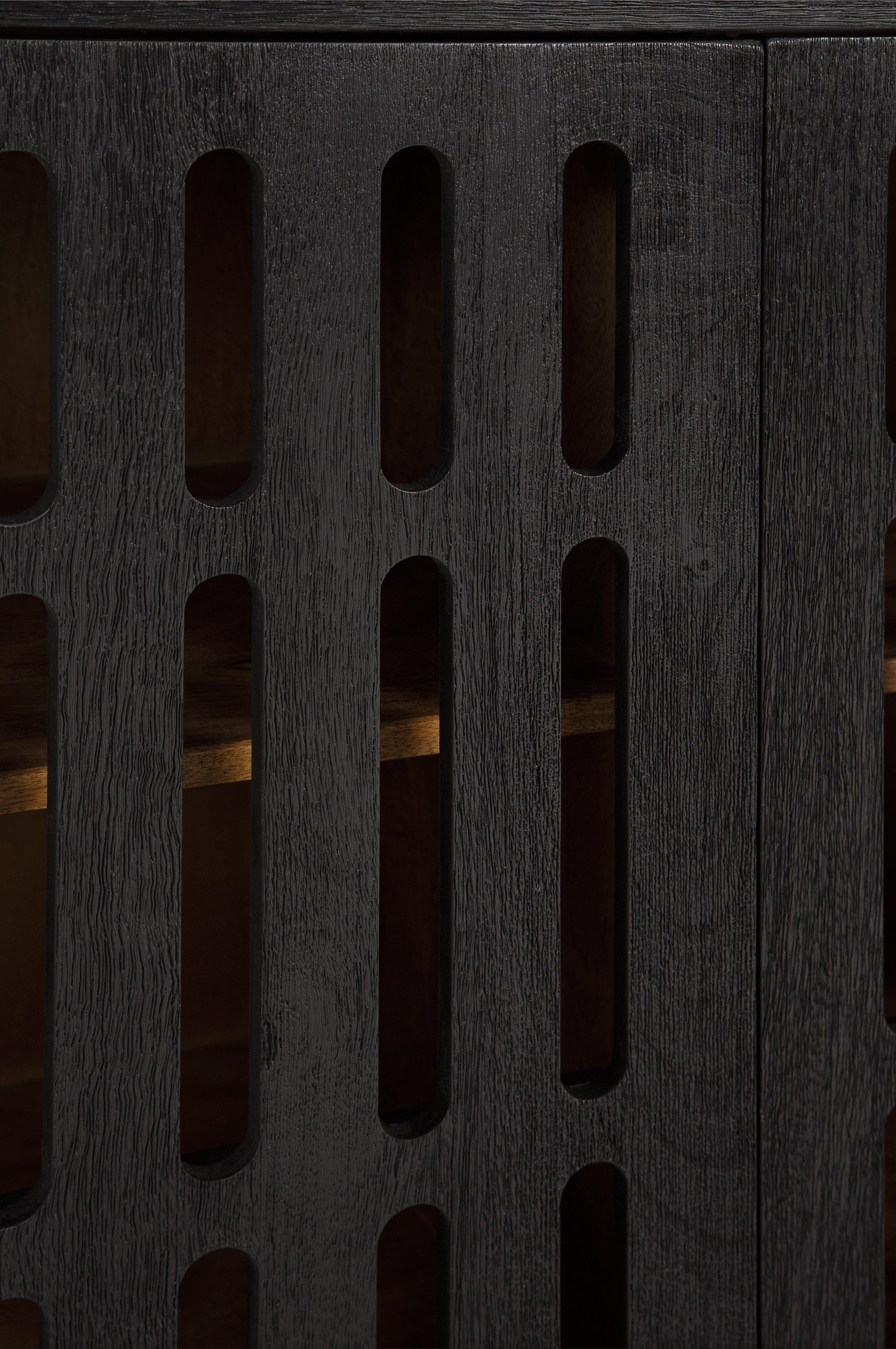 Vallisburg Black/Natural Accent Cabinet - Image 8