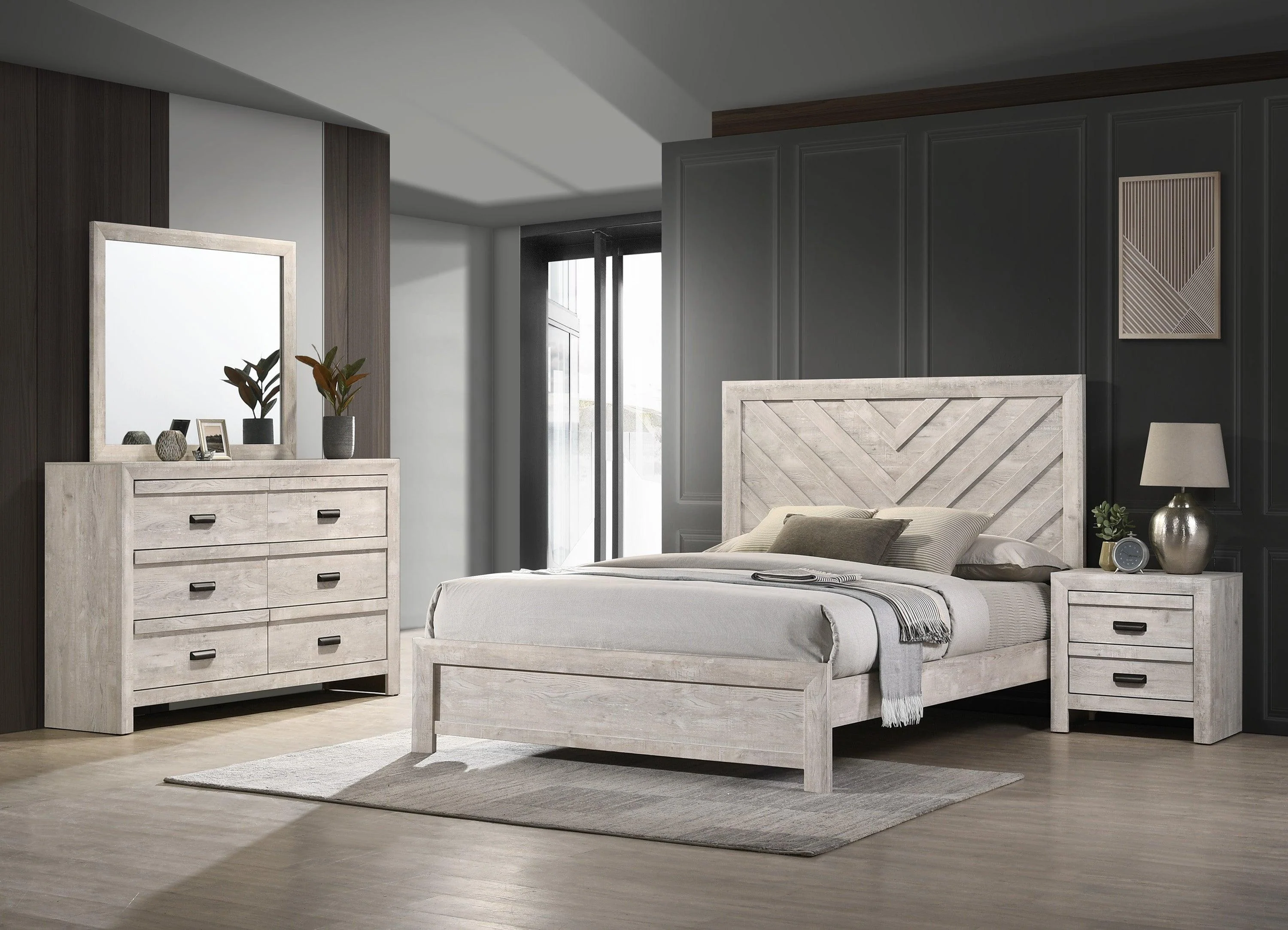 Valor Beige Bedroom Set - Image 12