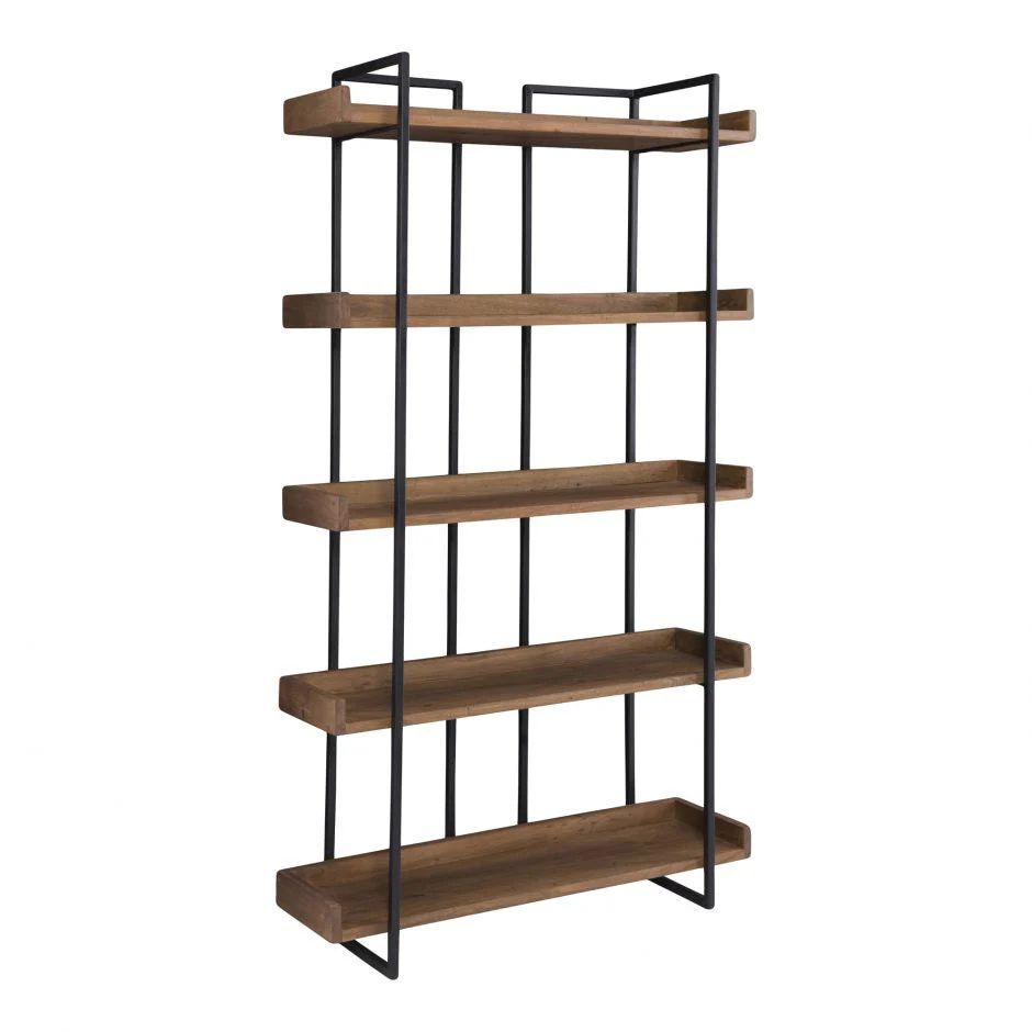 Vancouver Bookshelf Small Light Brown - Image 3