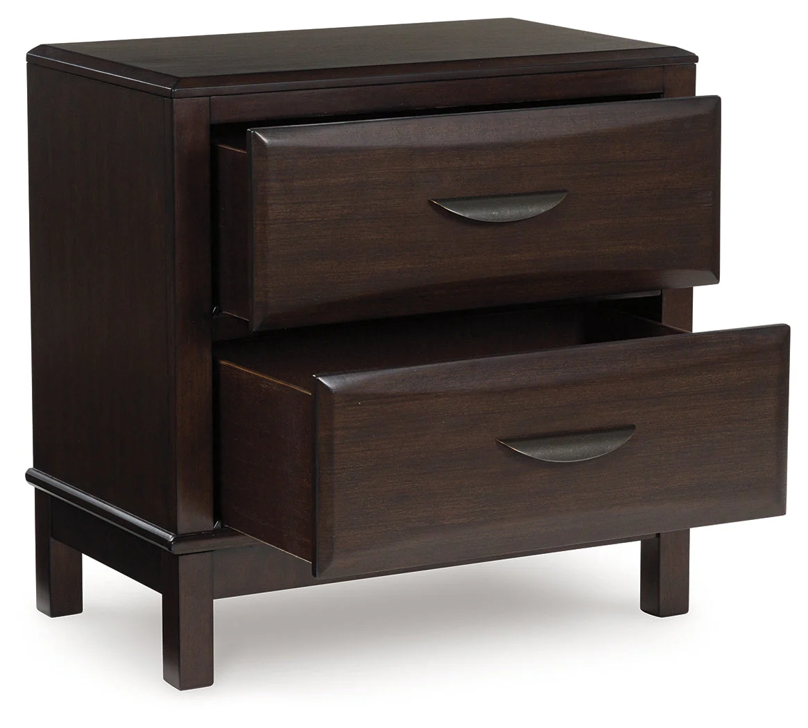 Vanmore Dark Brown Nightstand - Image 2
