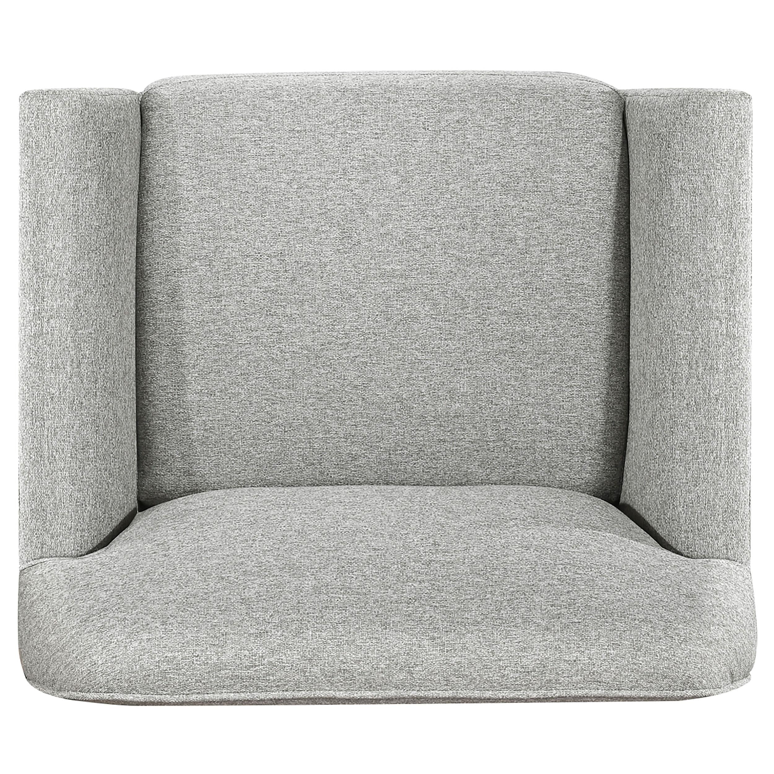 Vaughn 3-piece Fabric Upholstered Flared Arm Sofa Set Grey - Image 14