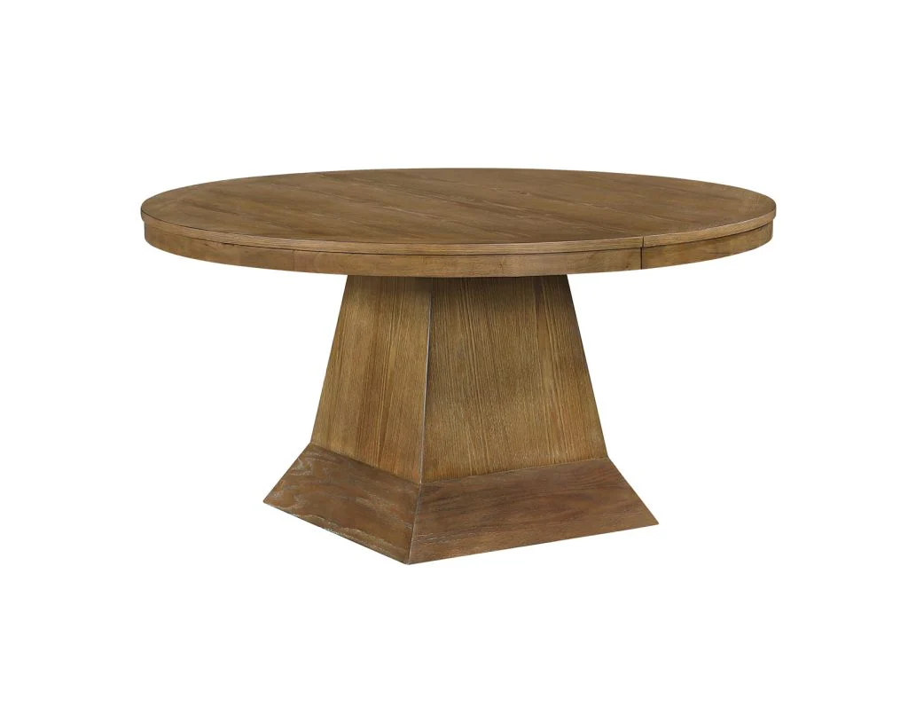 Vaughn 5-Piece Dining Room Set with Annie Barrel Chocolate Velvet Chairs - Image 10