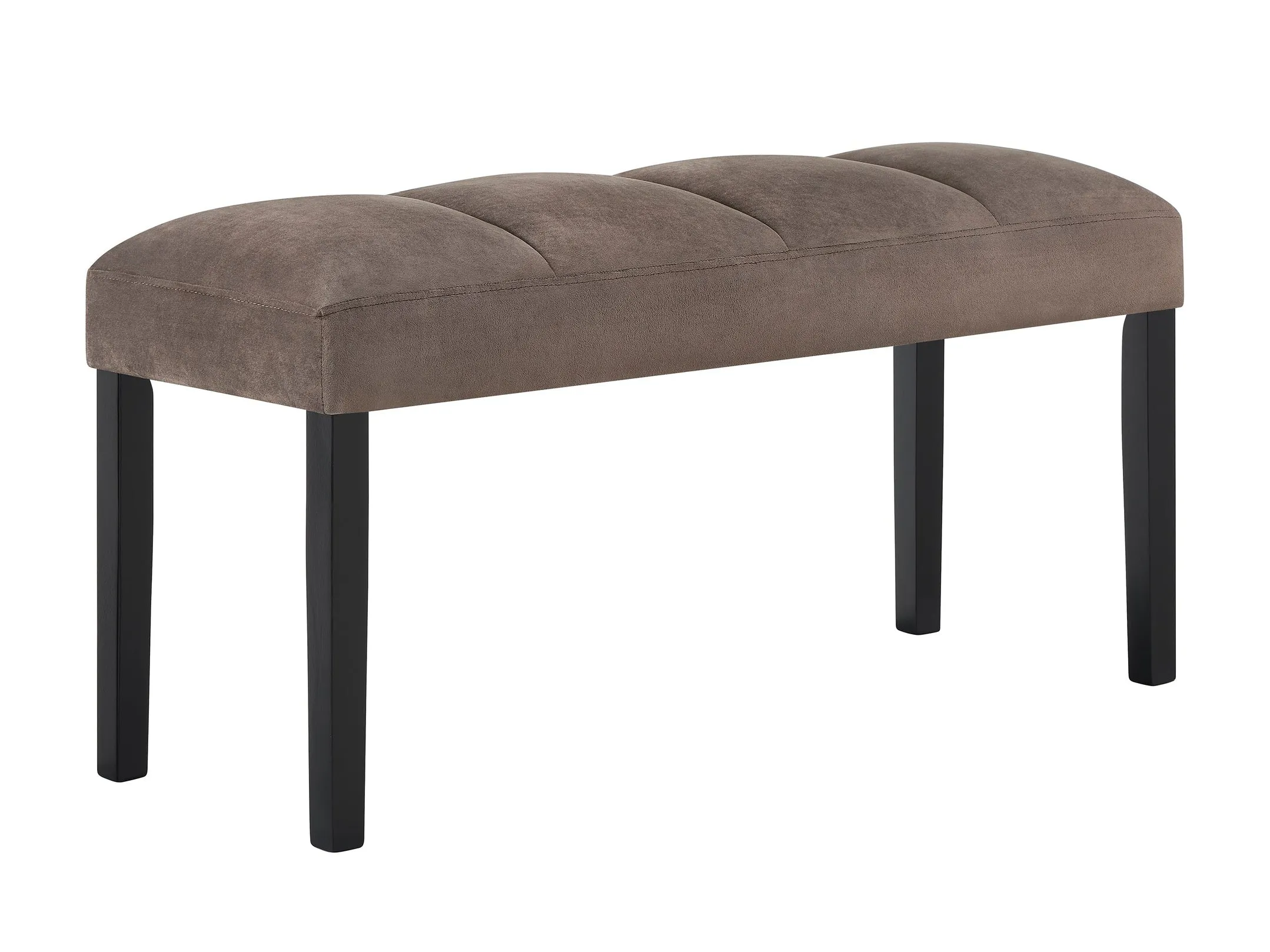 Vega Black/Brown Faux Marble Dining Set - Image 10