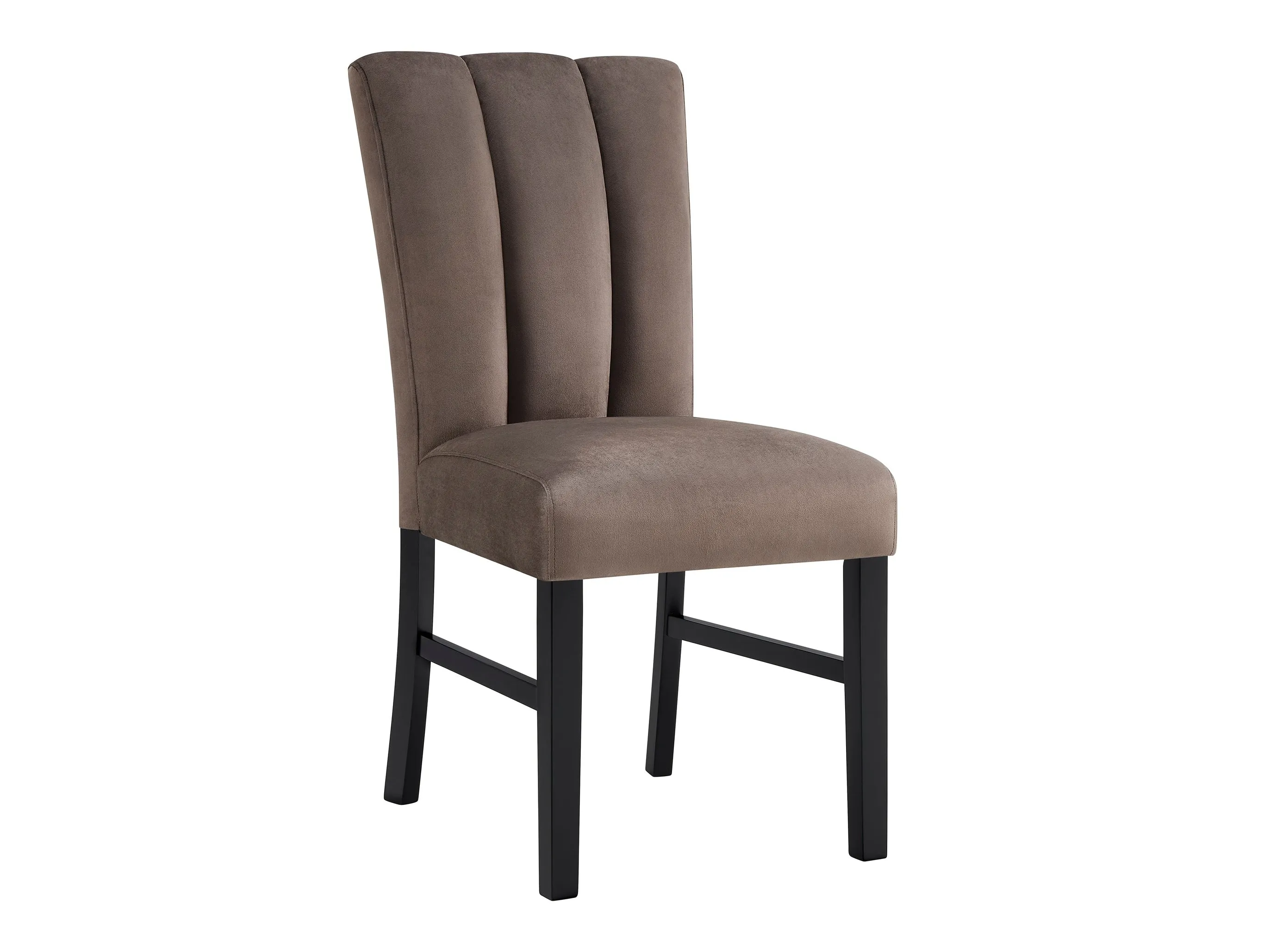 Vega Black/Brown Faux Marble Dining Set - Image 7
