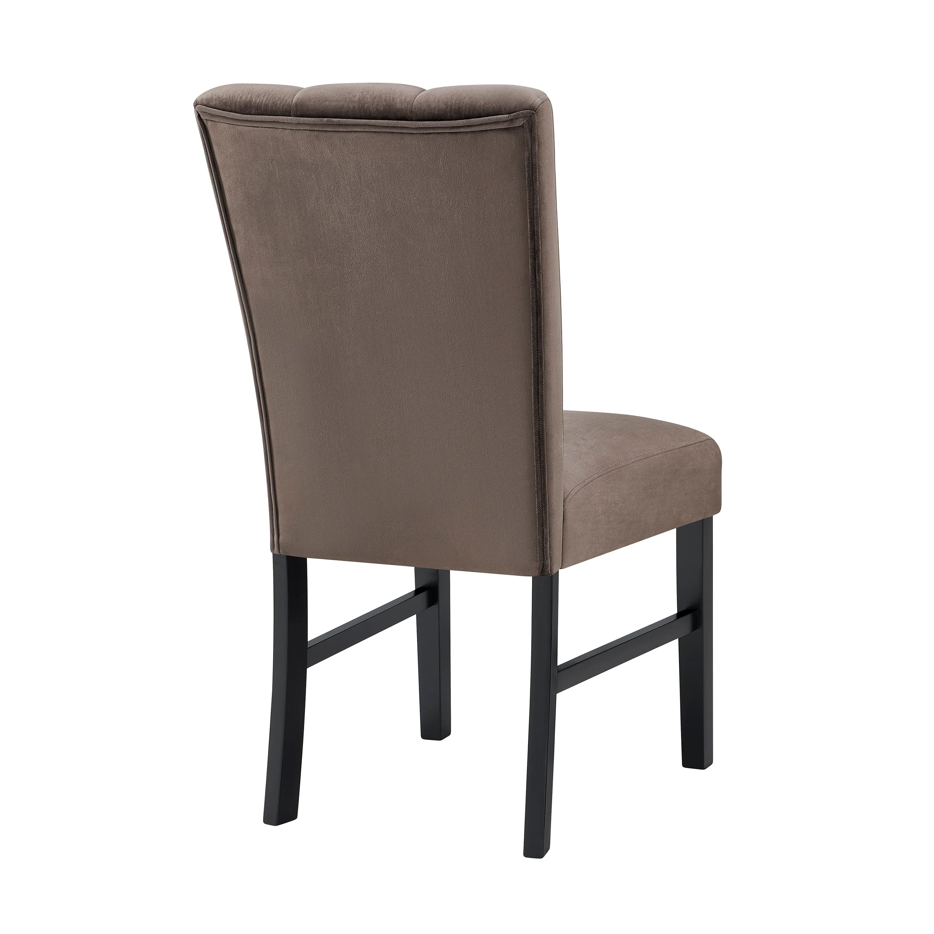 Vega Black/Brown Faux Marble Dining Set - Image 8