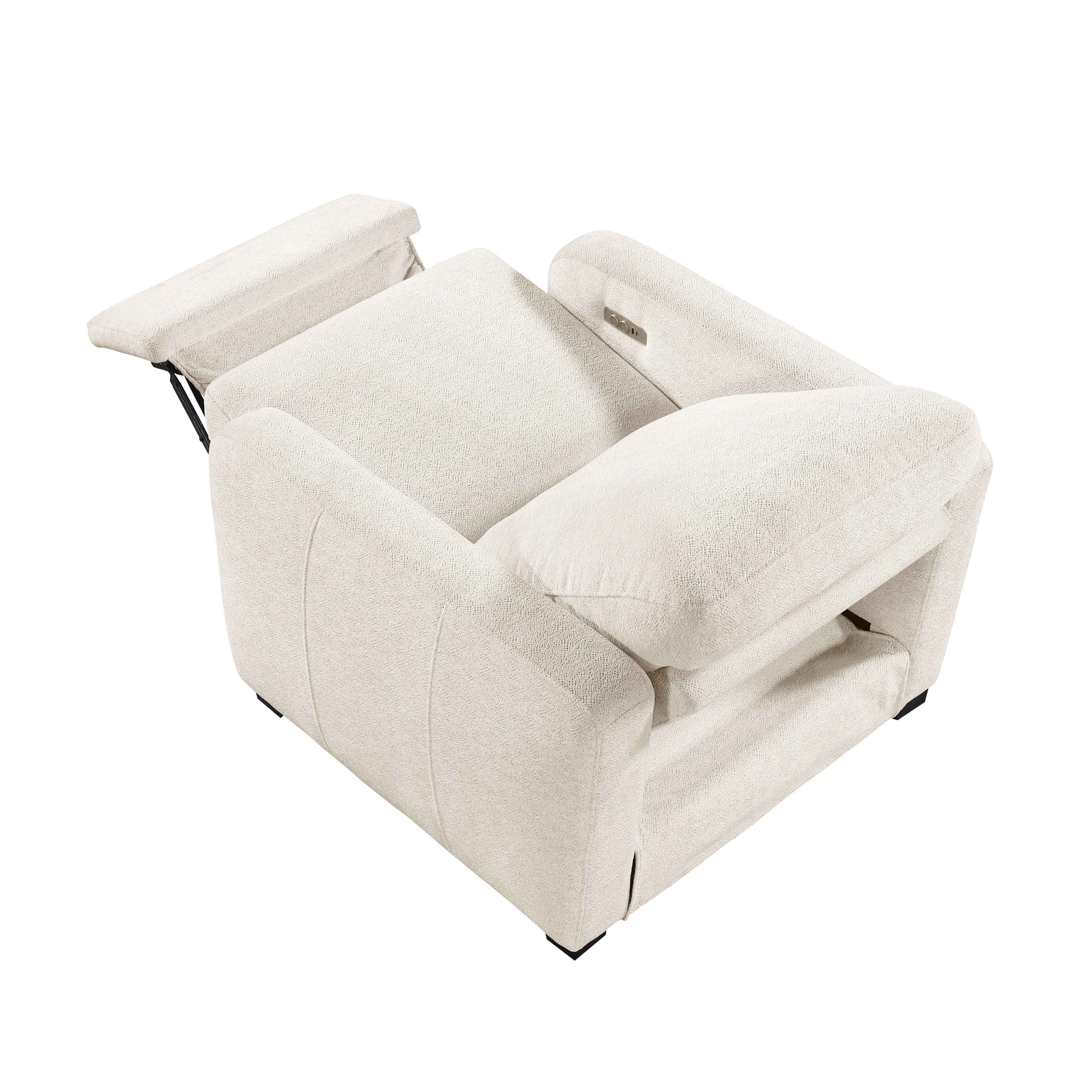 Vera Beige Power Reclining Living Room Set - Image 22