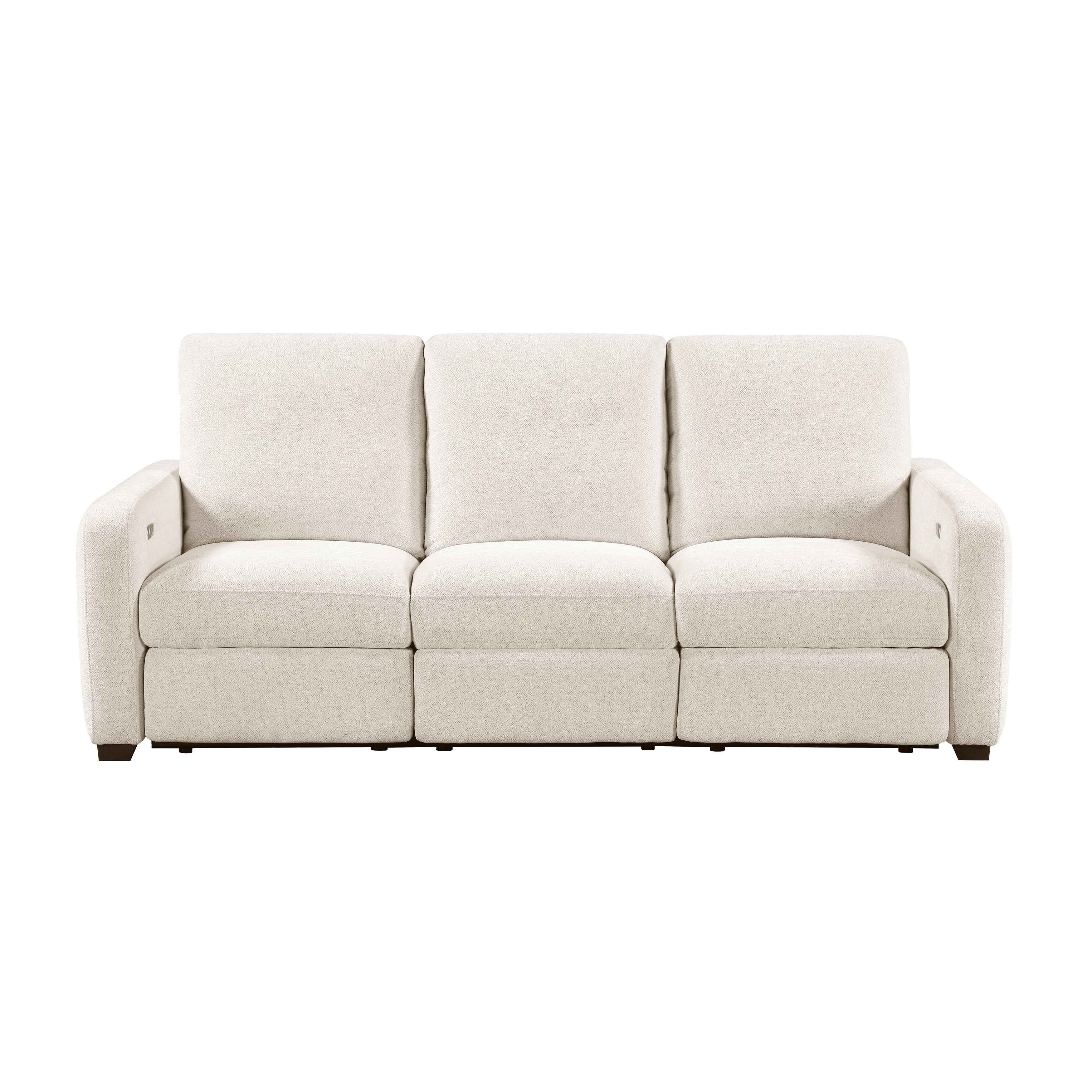 Vera Beige Power Reclining Living Room Set - Image 3