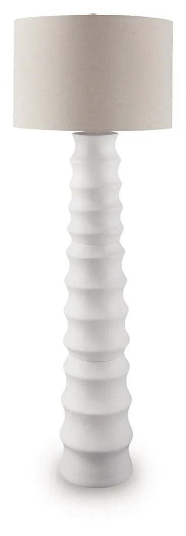 Veraleigh White Floor Lamp - Image 3