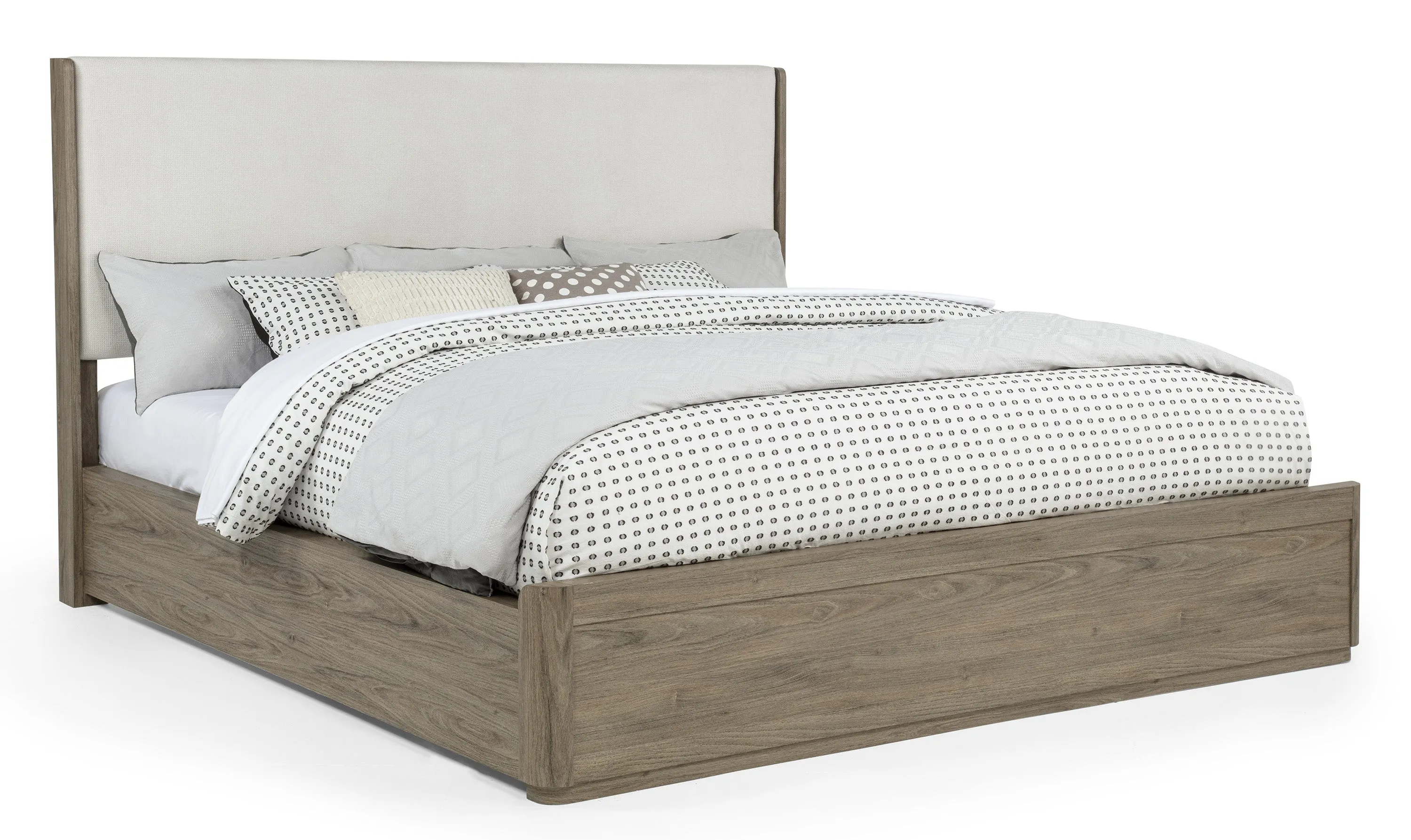 Veranda Brown King Panel Bed