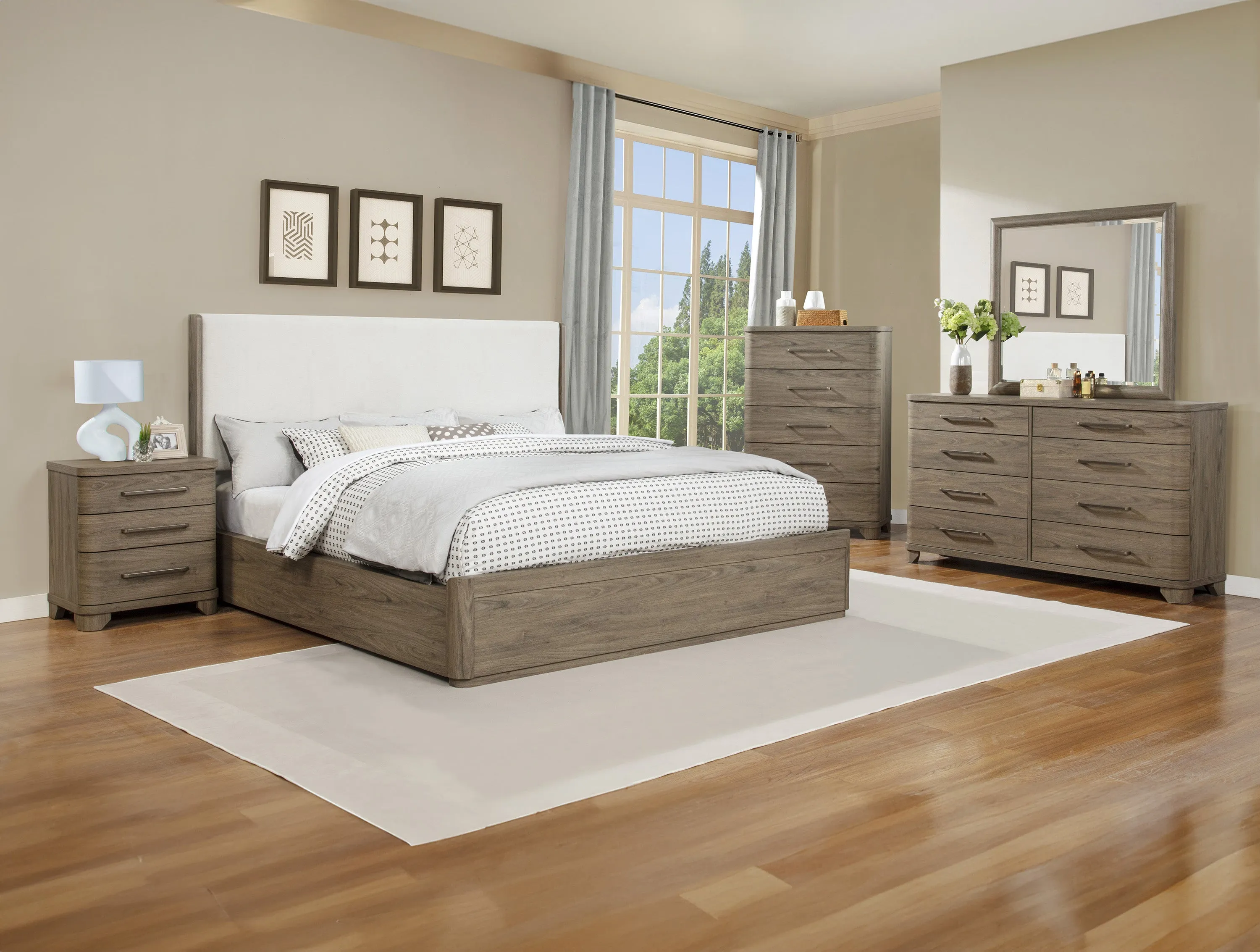 Veranda Brown Queen Panel Bed - Image 4