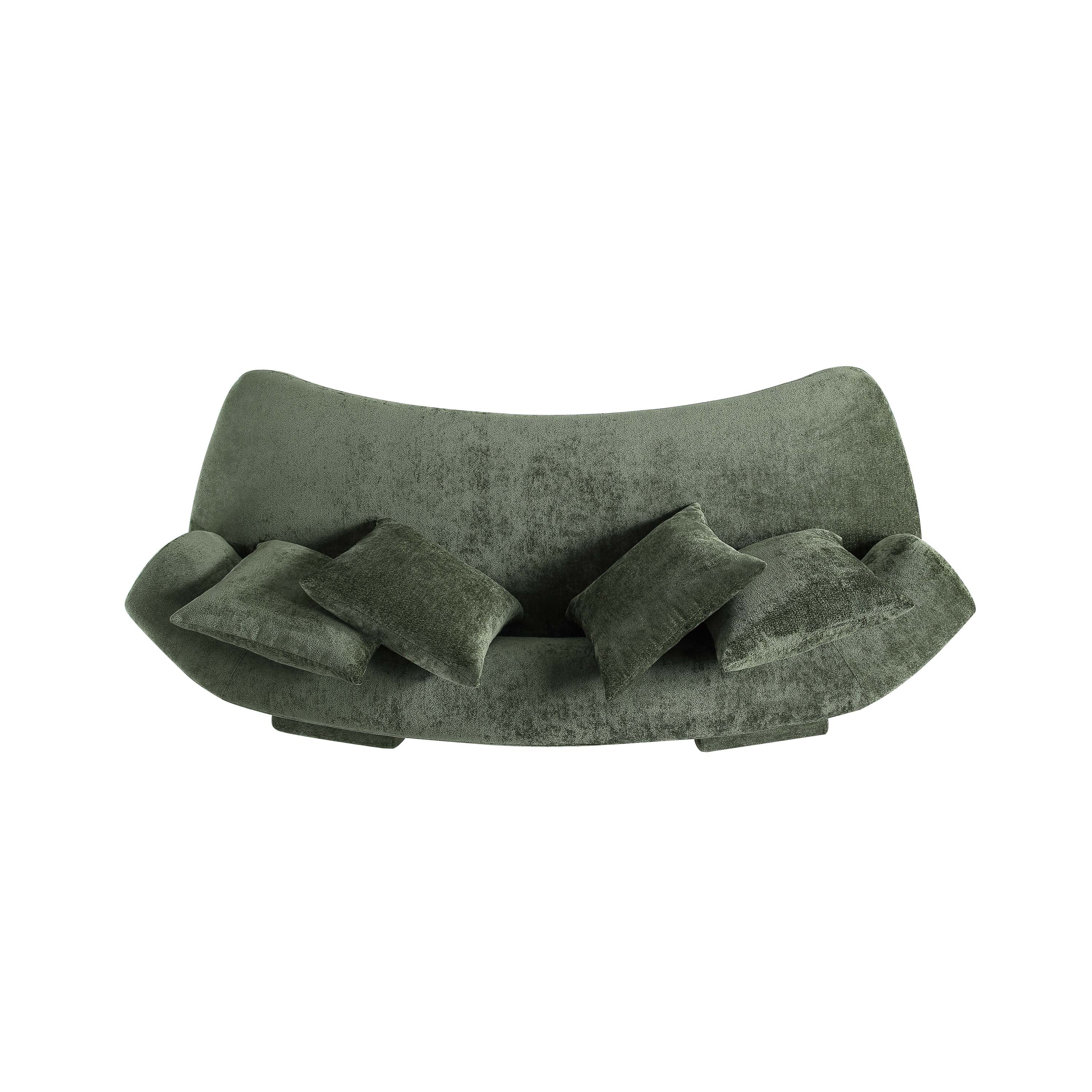 Verandah Sofa in Olive Green - Image 10