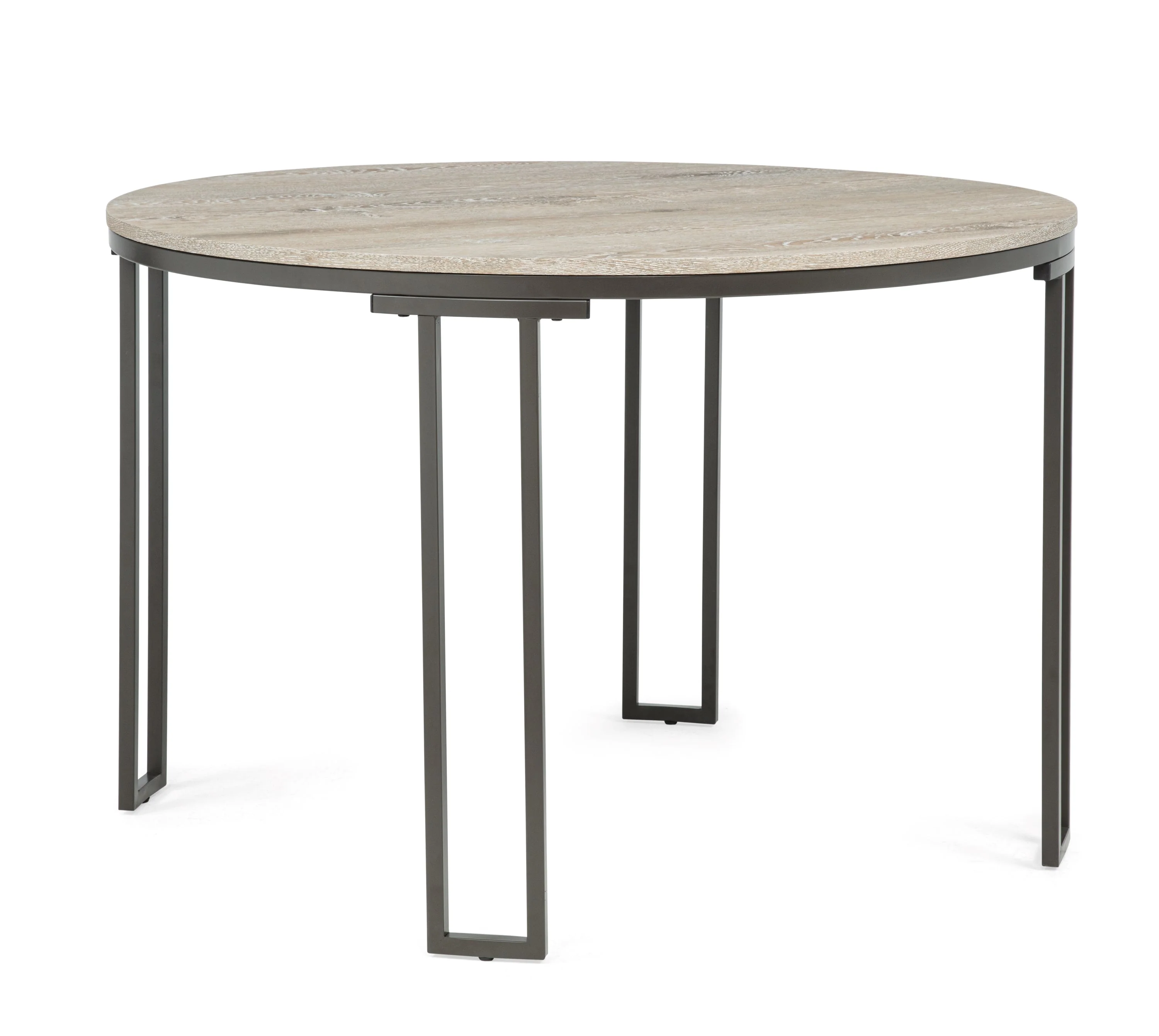 Verano Light Gray Round Dining Set - Image 2