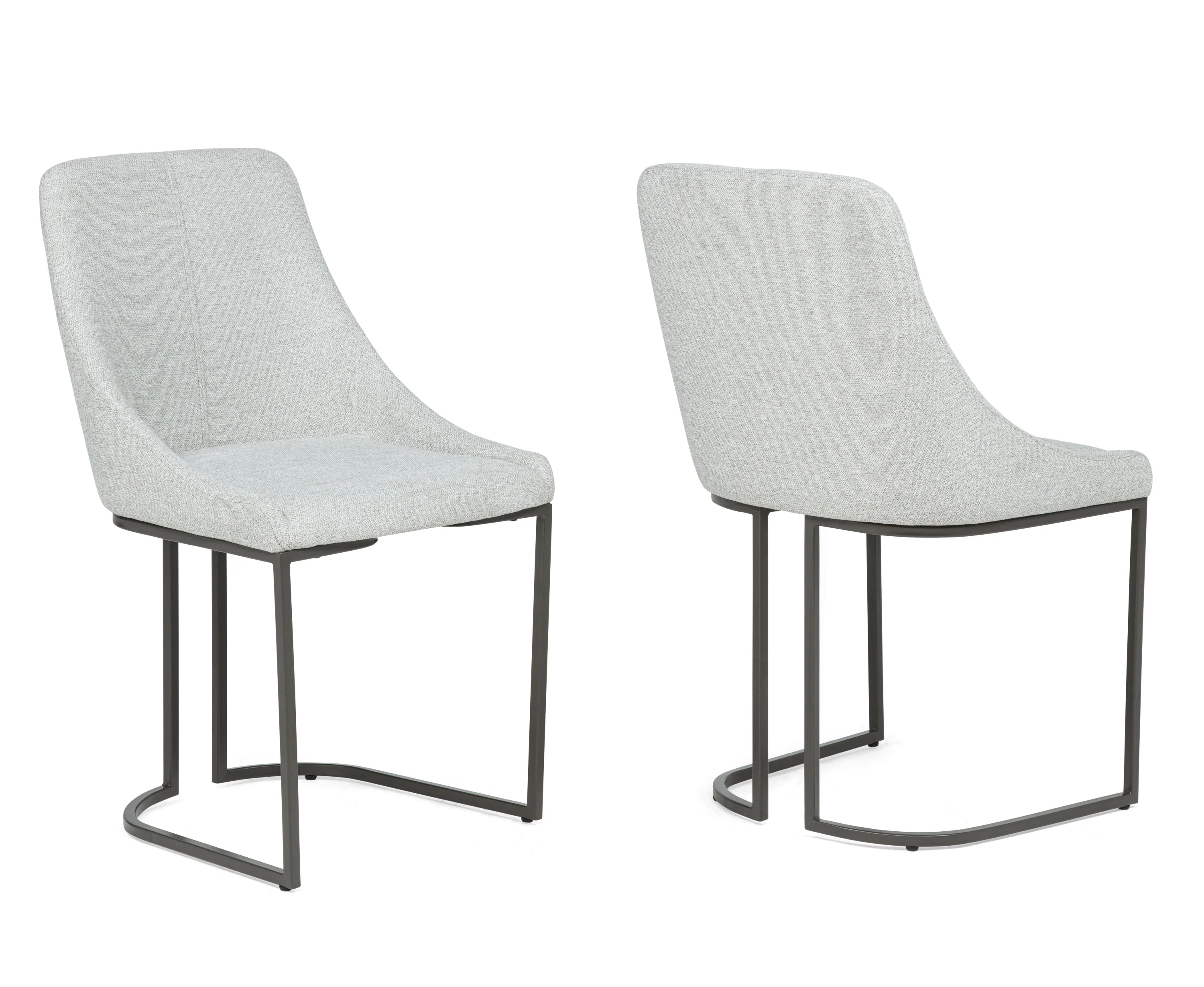 Verano Light Gray Round Dining Set - Image 4