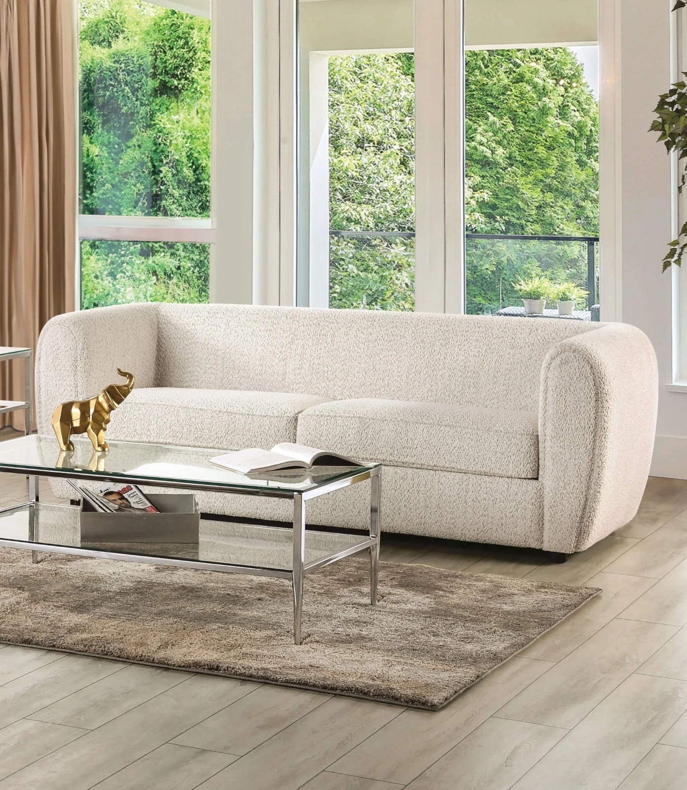 Verdal Off-White Sofa & Loveseat - Image 2