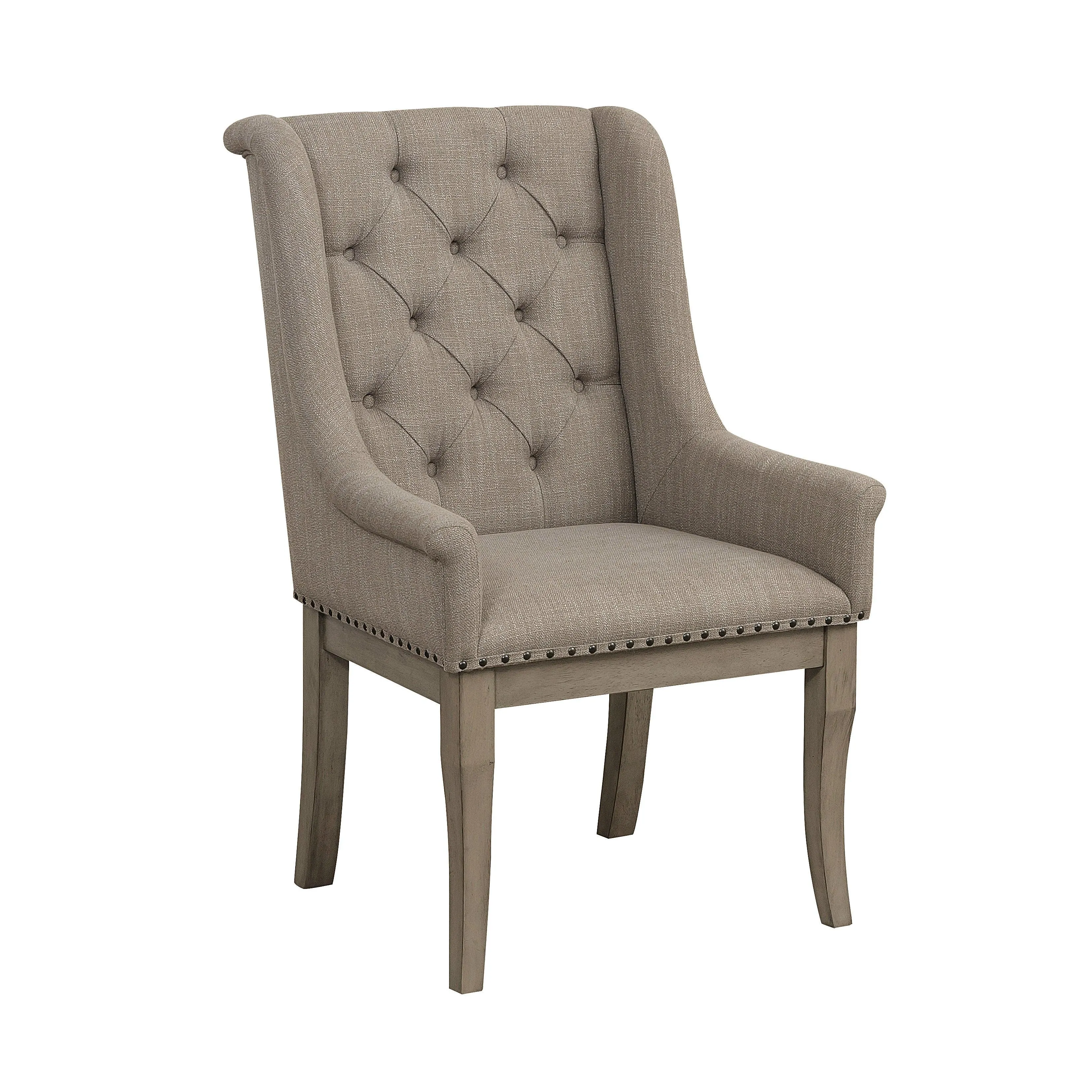 Vermillion Gray Cashmere Extendable Dining Set - Image 4